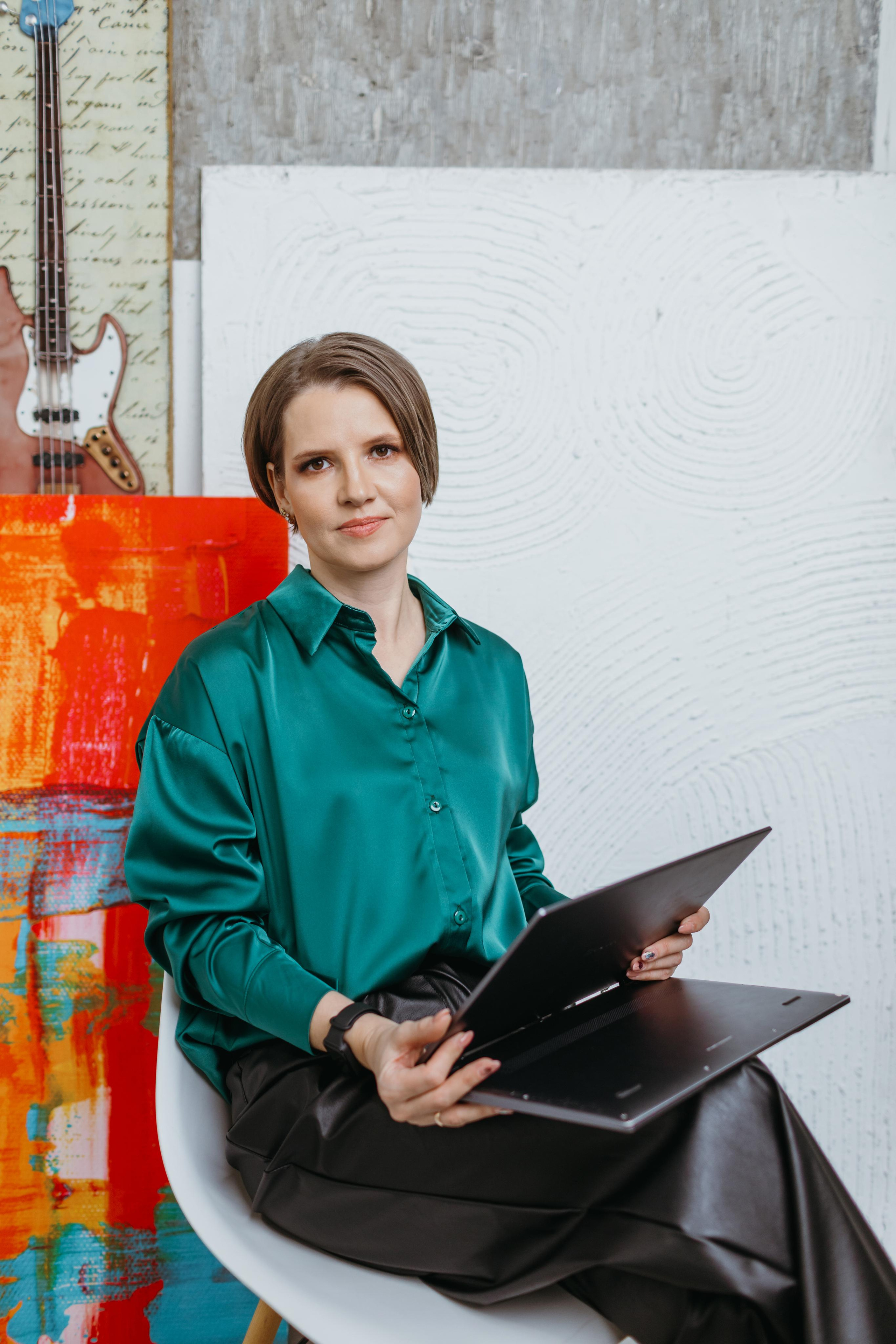 Бизнес-портреты для Анны. Фотограф в Бишкеке Оксана Шувалова