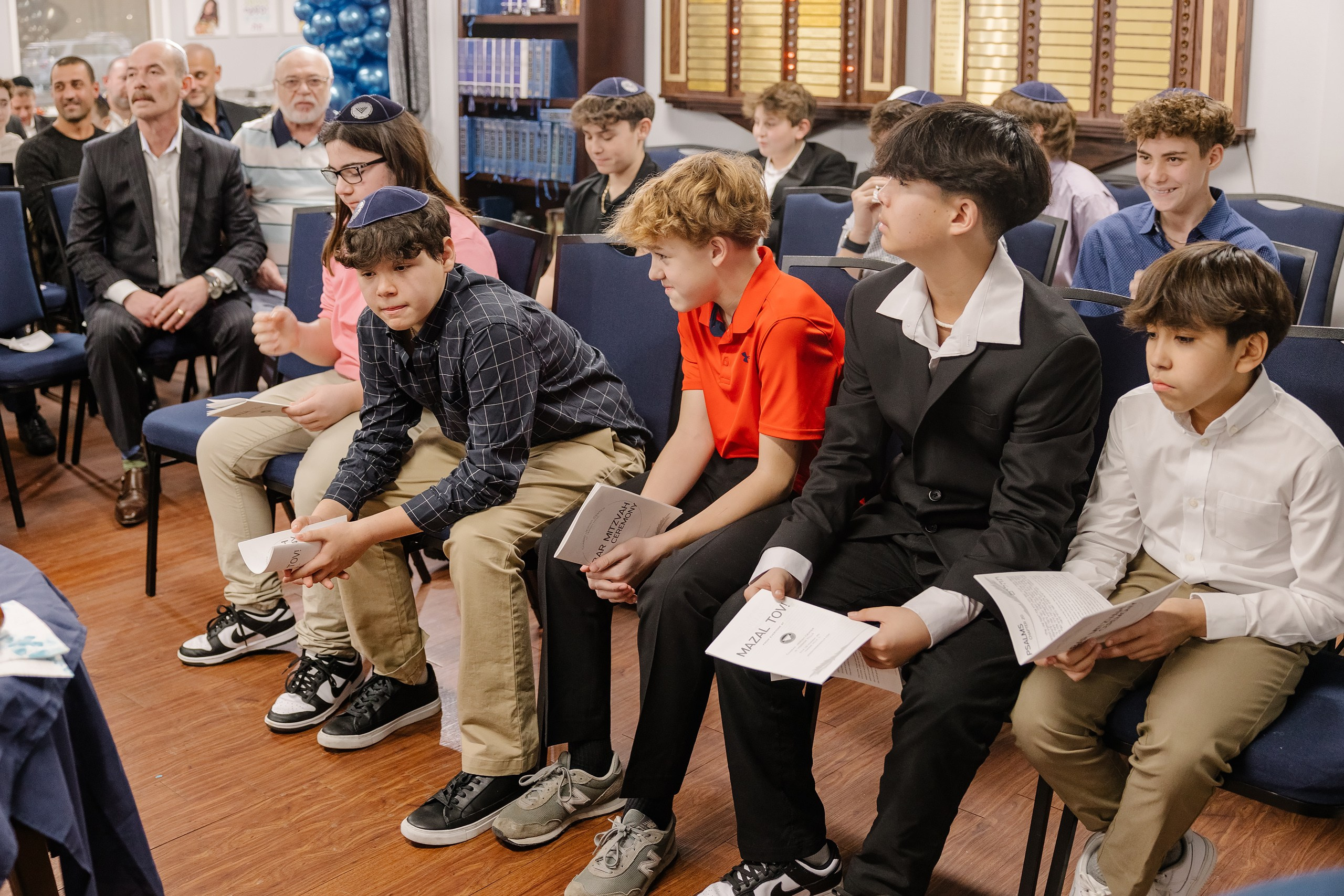 1.02.2024 Bar Mitzvah. Wedding family event photographer in Chicago Nick Yushevich