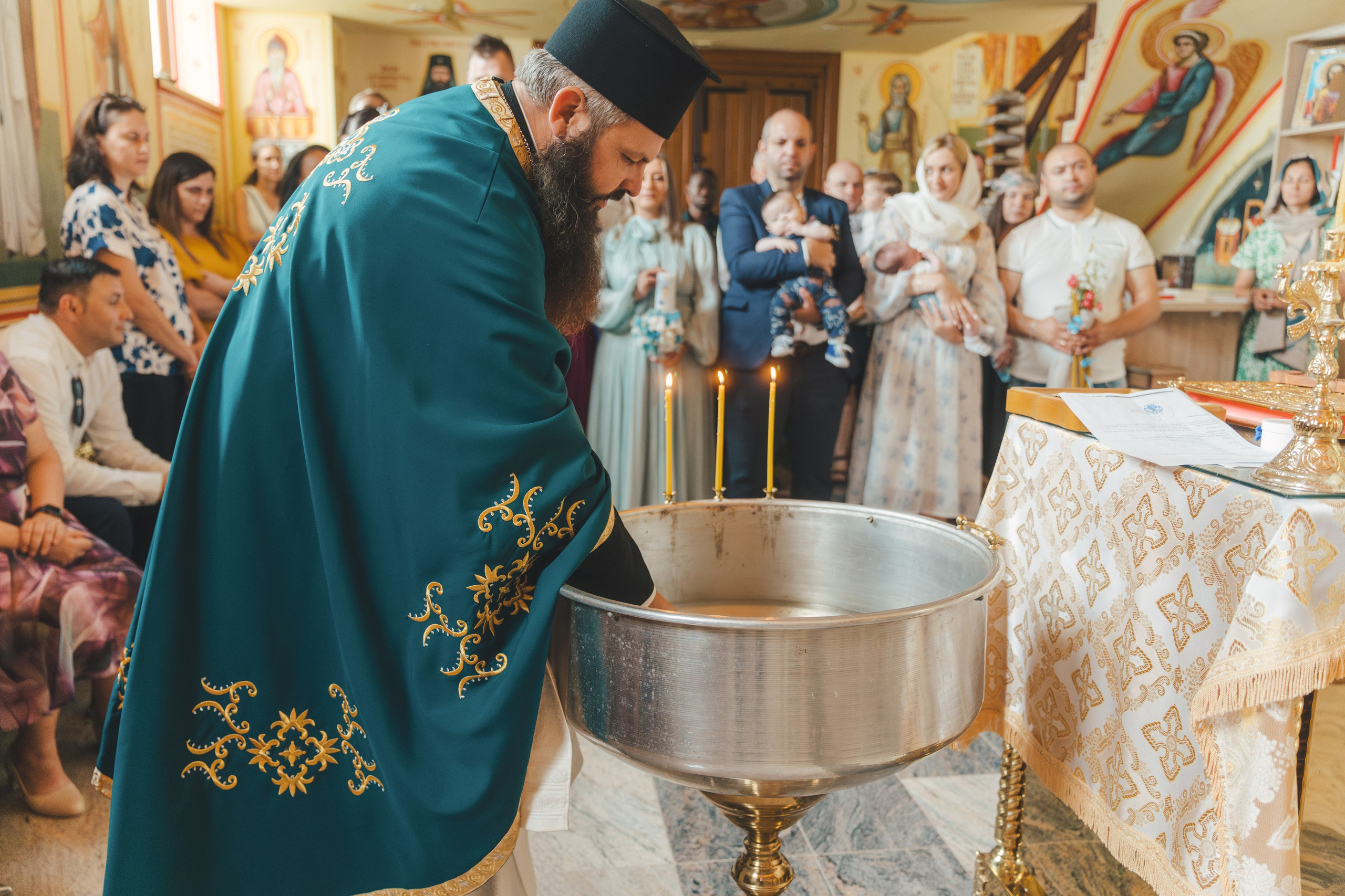 Théo Andrei`s Christening