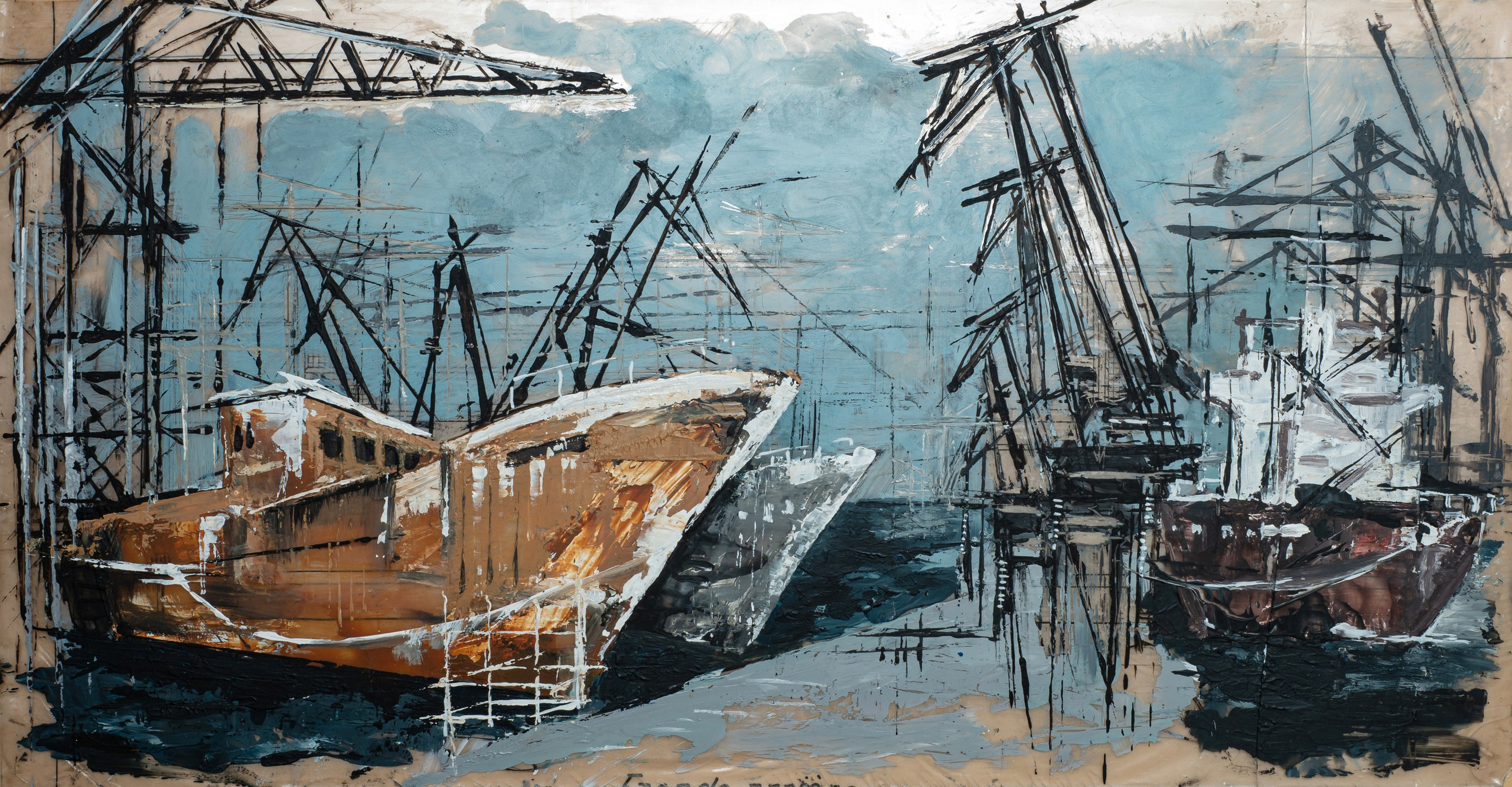 Atlantis. Angelina Sorokopud. Artist in Strasbourg