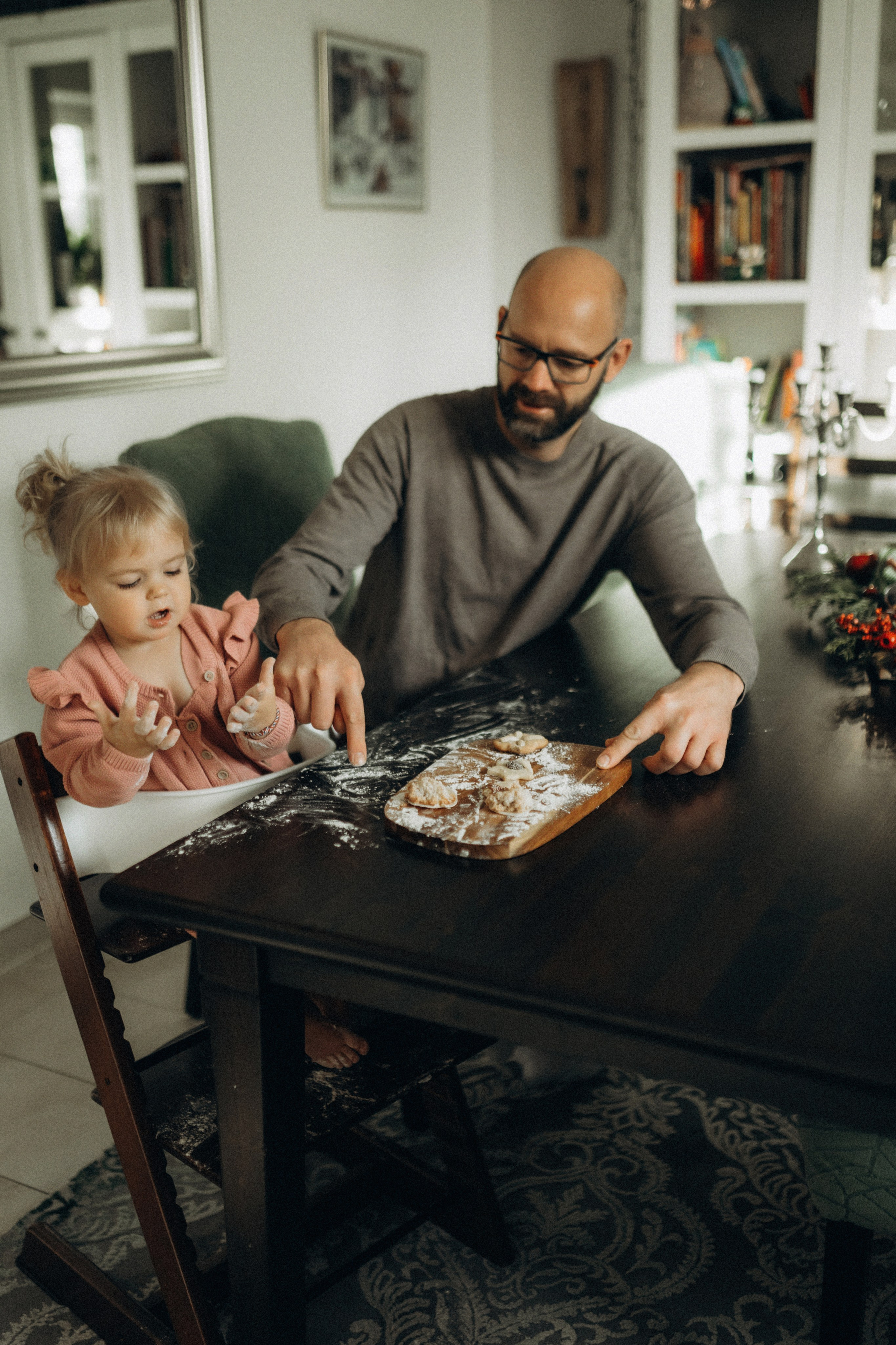 Новогодняя домашяя фотосессия. Семейный фотограф Лейпциг, Германия