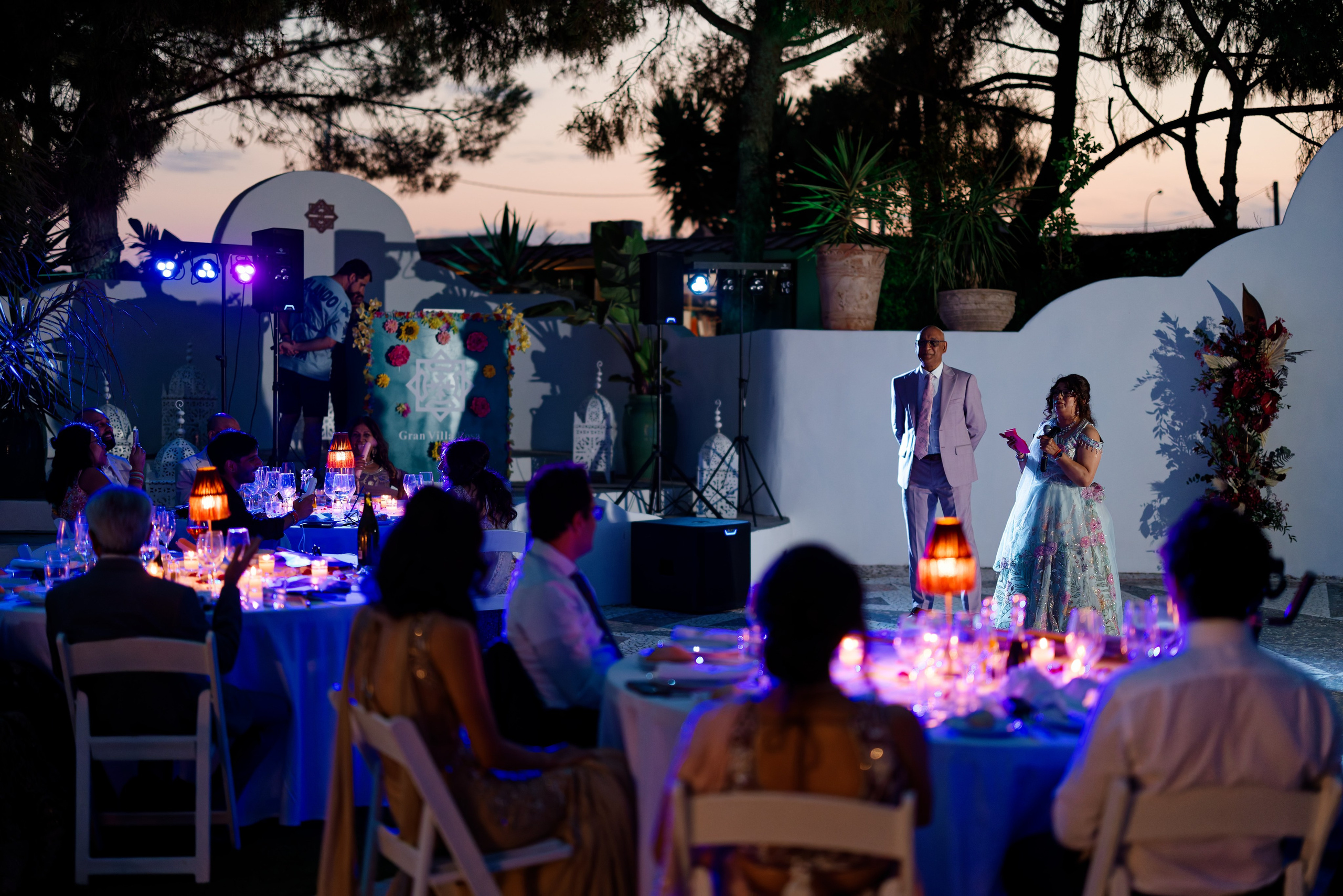 Indian wedding at Gran Villa Rosa, Barcelona