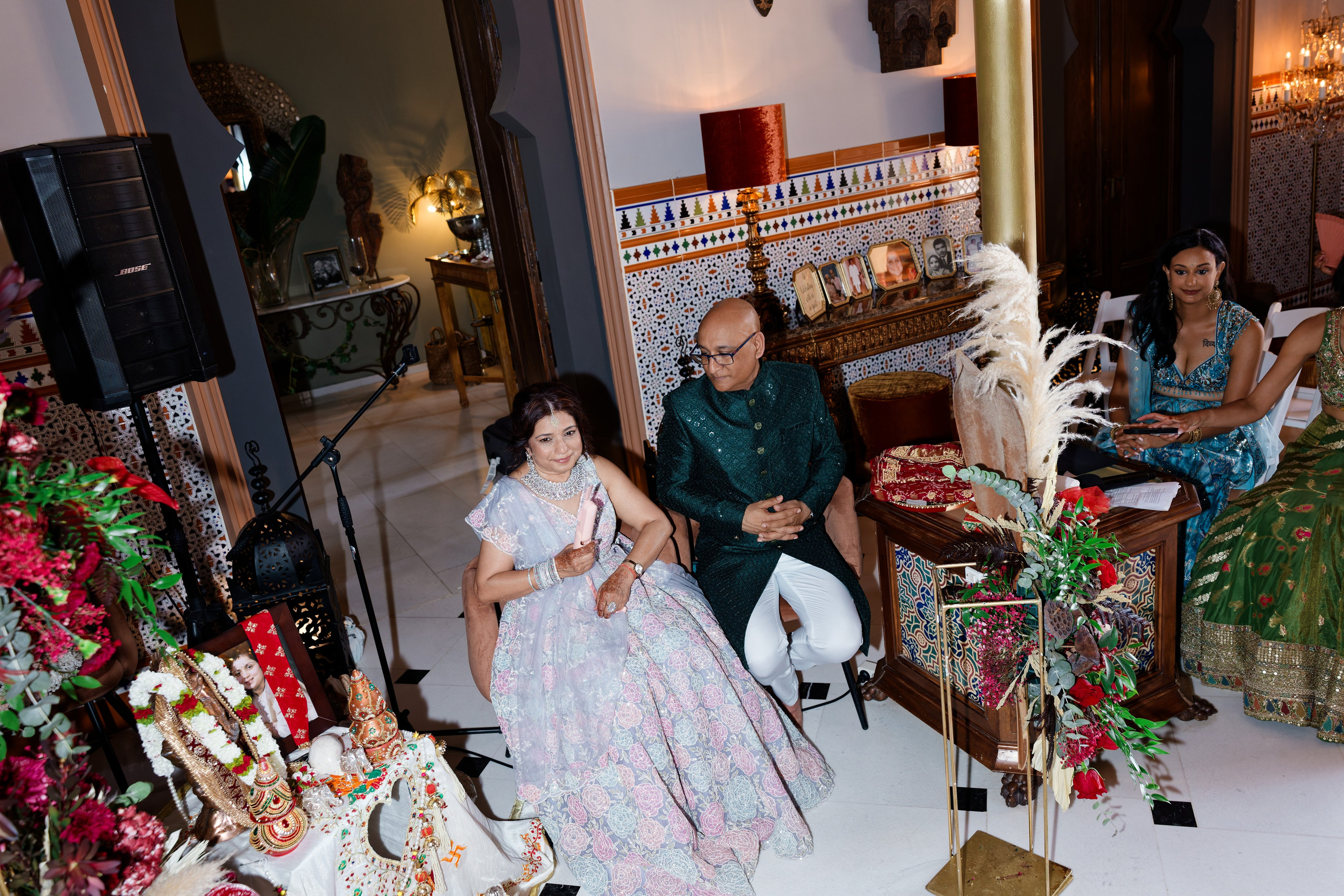 Indian wedding at Gran Villa Rosa, Barcelona