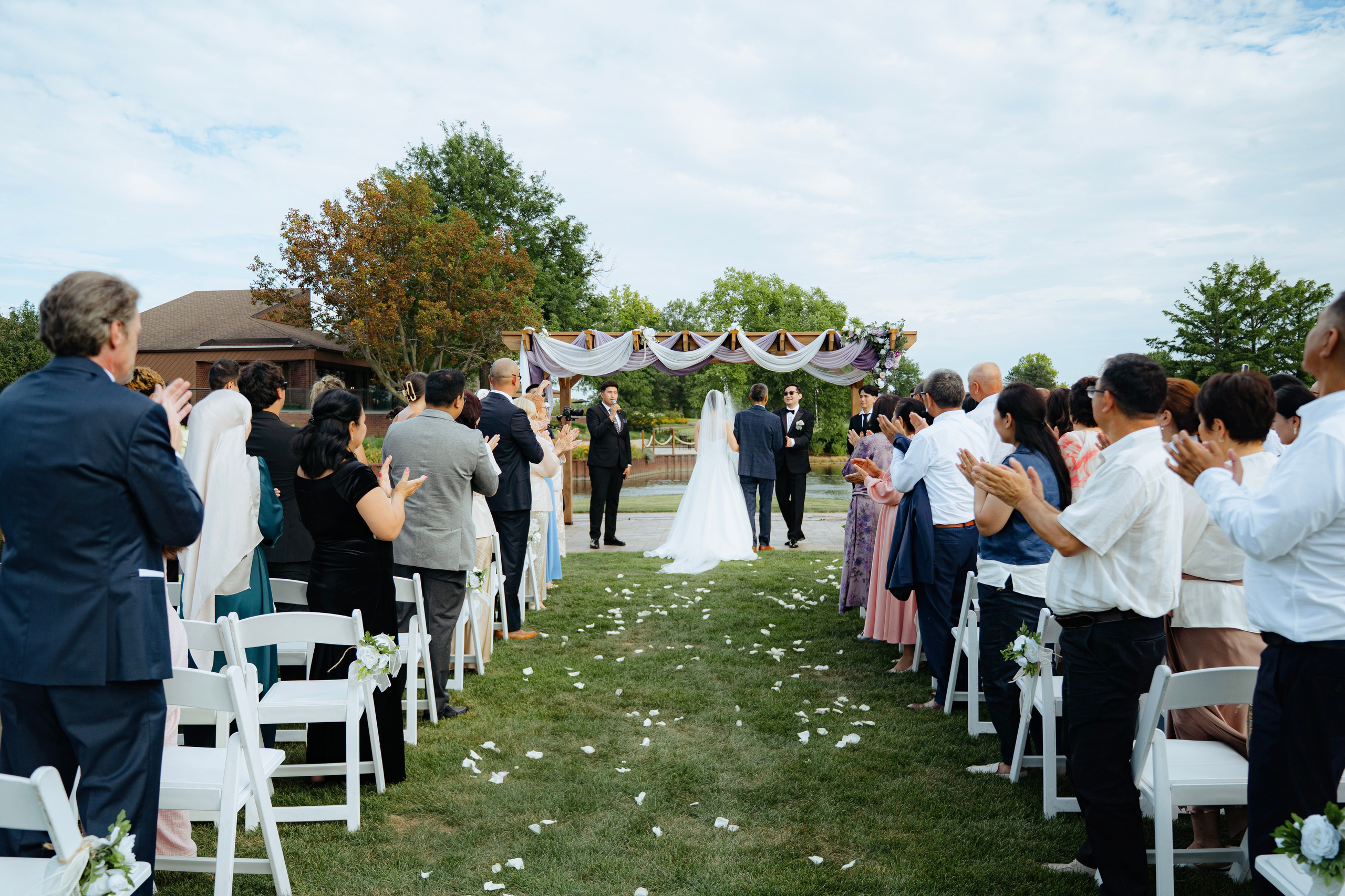 Spring Wedding at a Golf Club | Chicago Wedding Photography. Main