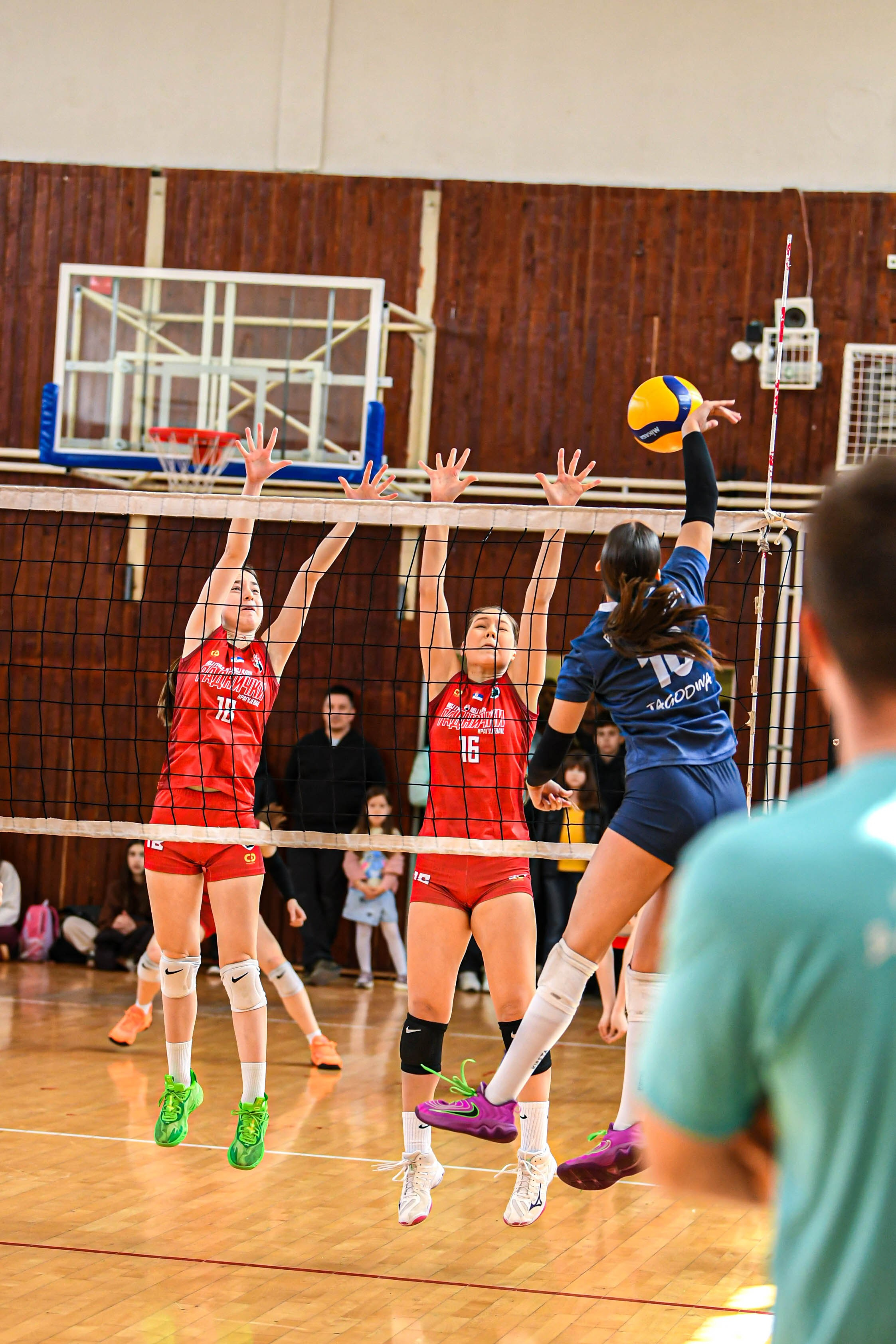 Odbojka 22.03.  Radnicki KG — BlockVolley JAG. Foto Simic Jagodina