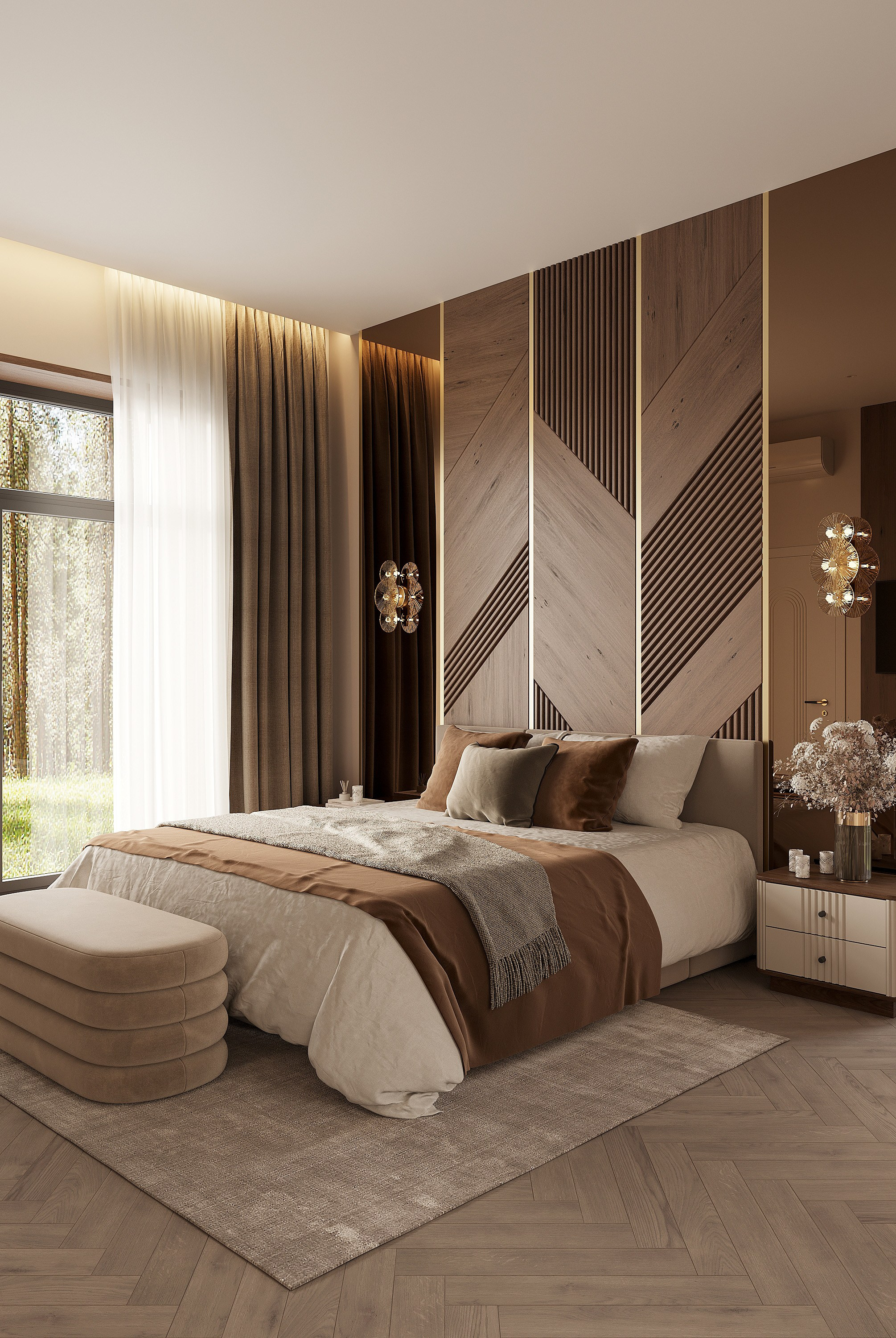 Private House 140 m². Interjera dizaina studija 4 Stūri