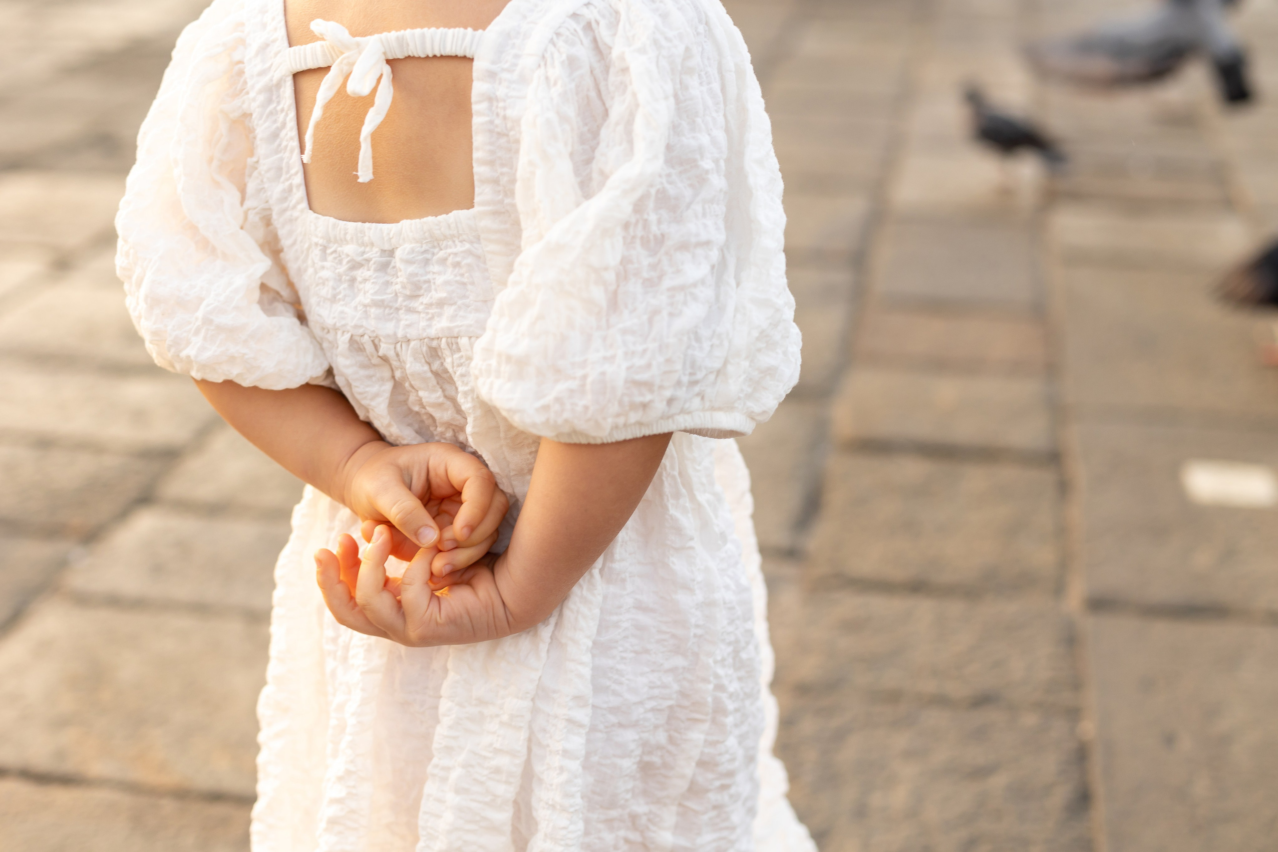 Emi and family at sunset