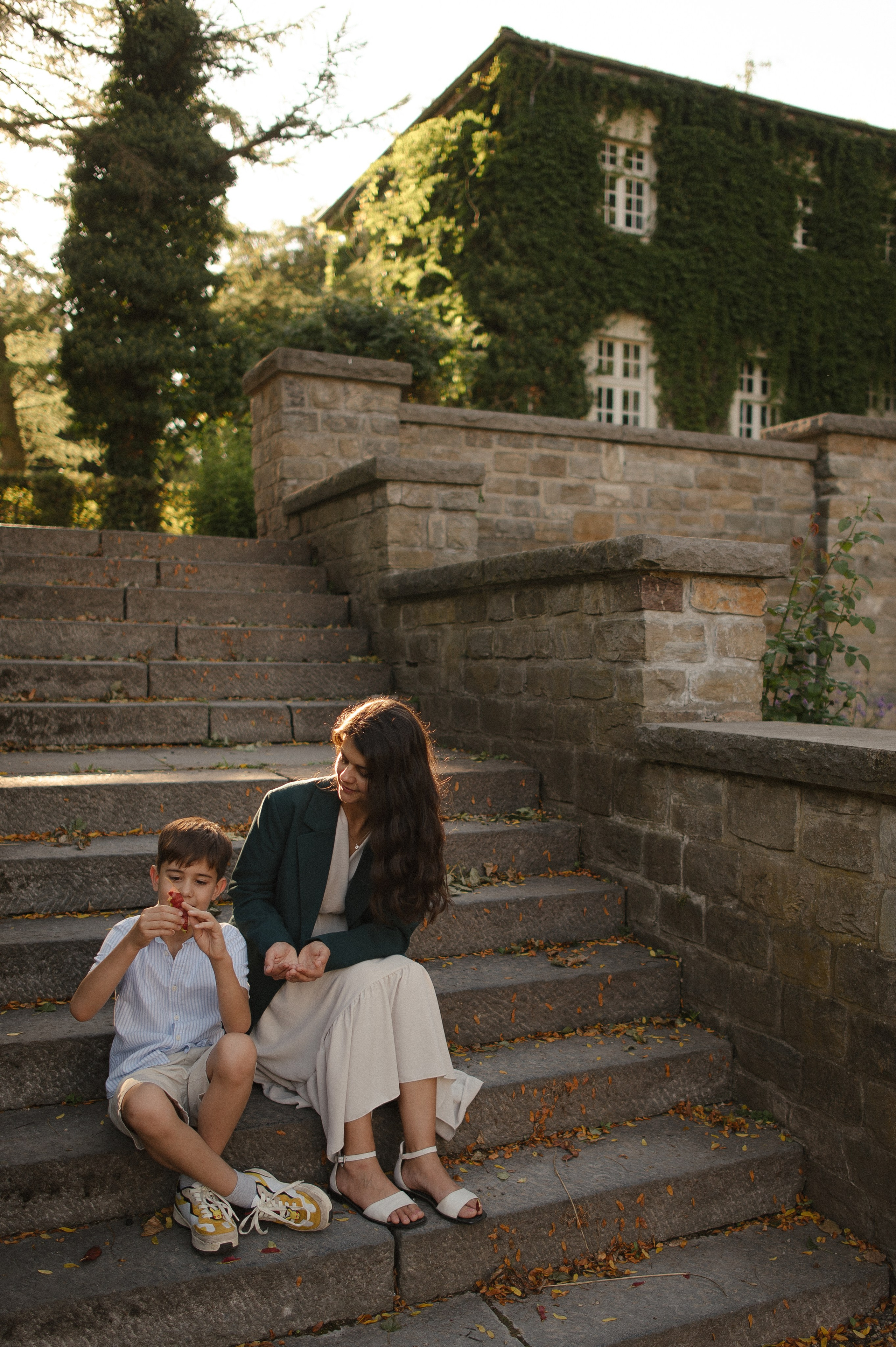 Lena, Andrey i samokat