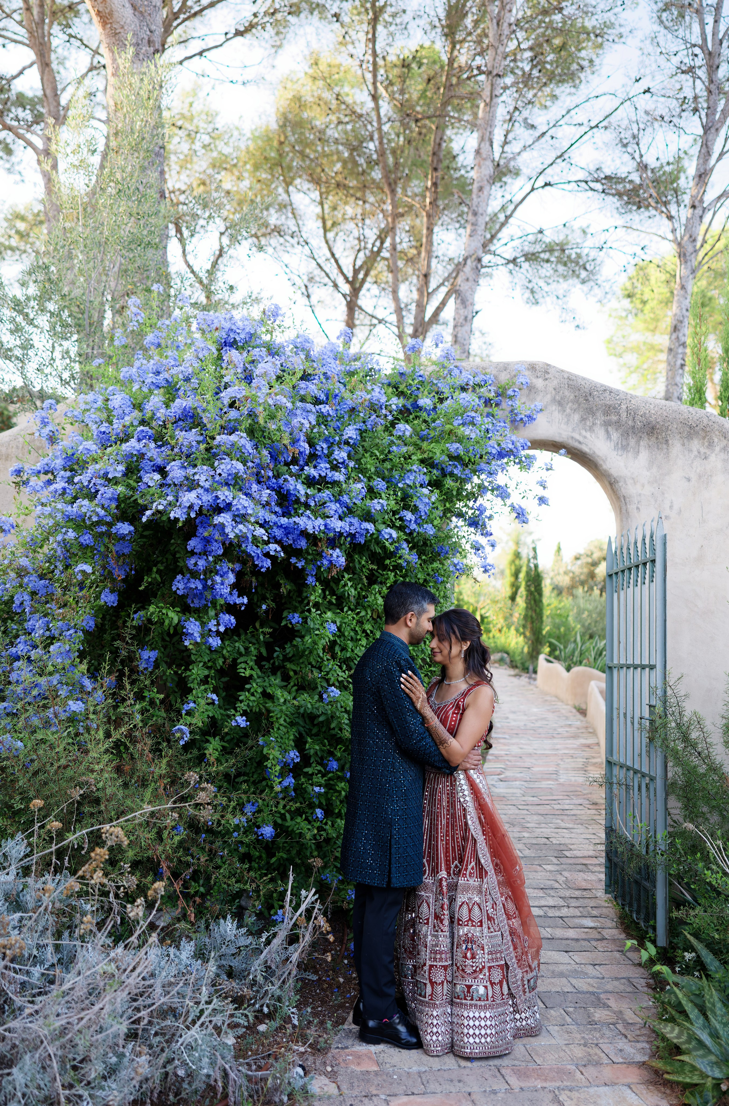 Indian wedding Haldi ceremony & Mehndi Night at Masia Nur, Sitges, Spain Preview