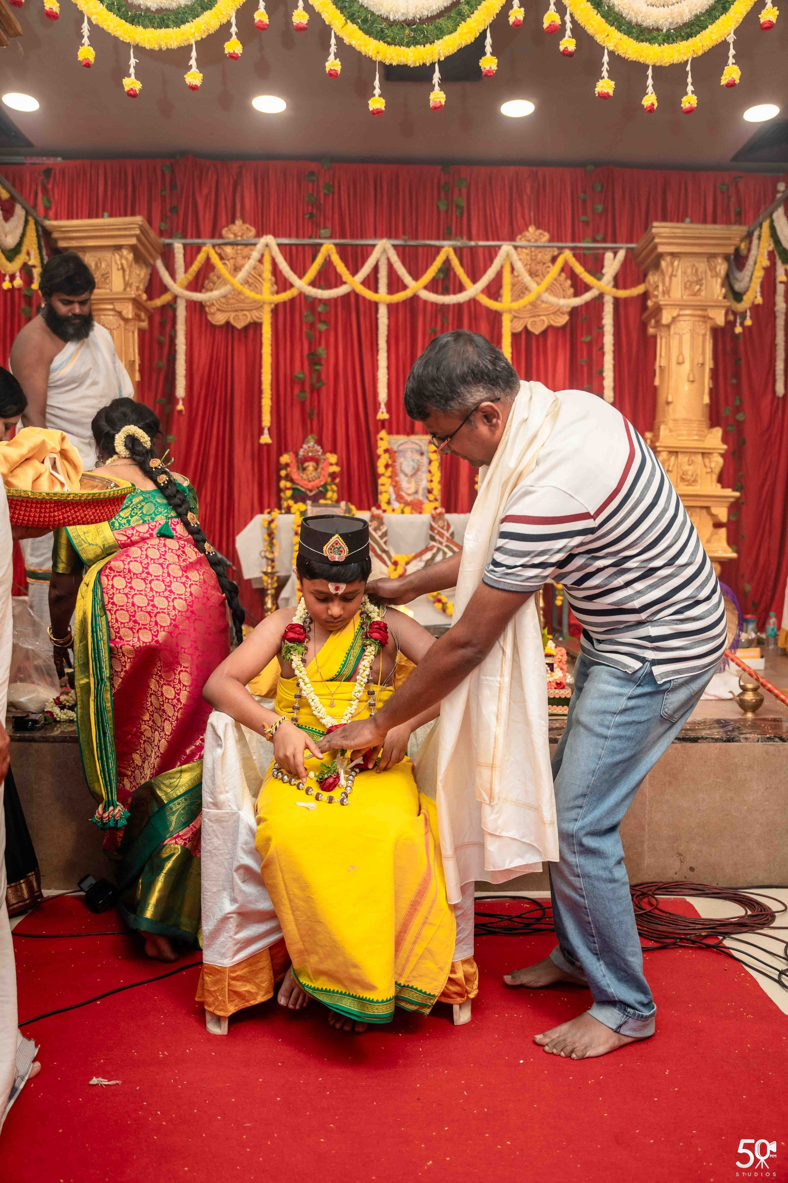 SATHVIK UPANAYANA. 50mm STUDIOS