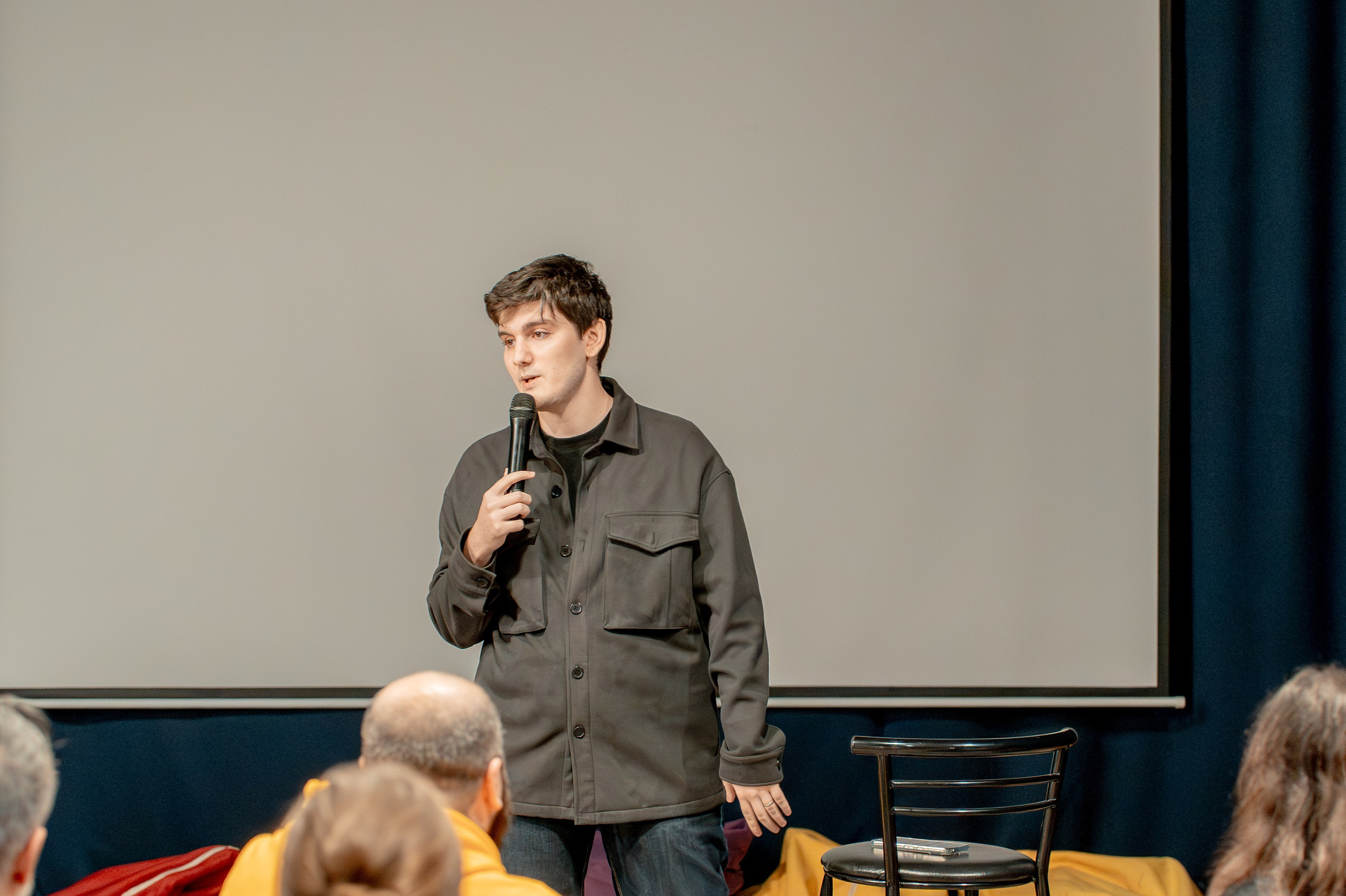 English stand up. Fotoqraf Vəli Məmmədov