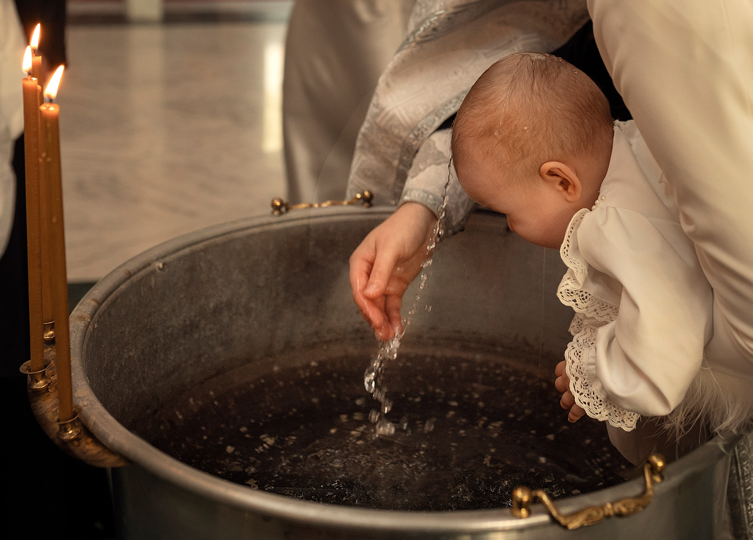 Крещение. Семейный и детский фотограф в Варшаве Мила Бобровская