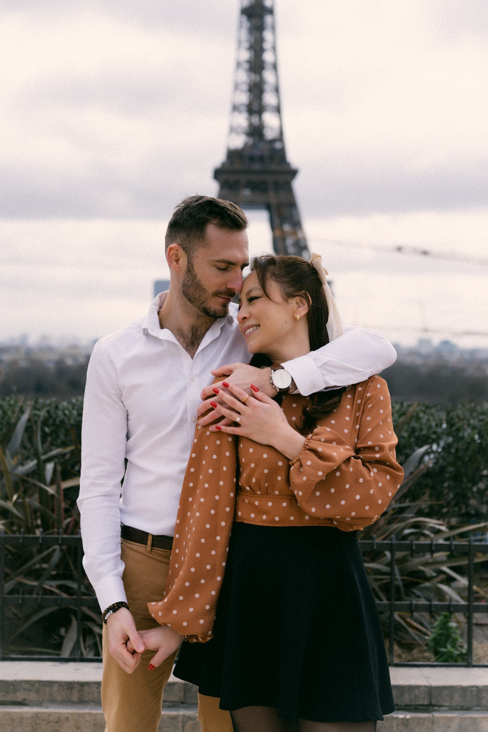 Love Story: Eiffel Tower. Paris Photographer & Videographer