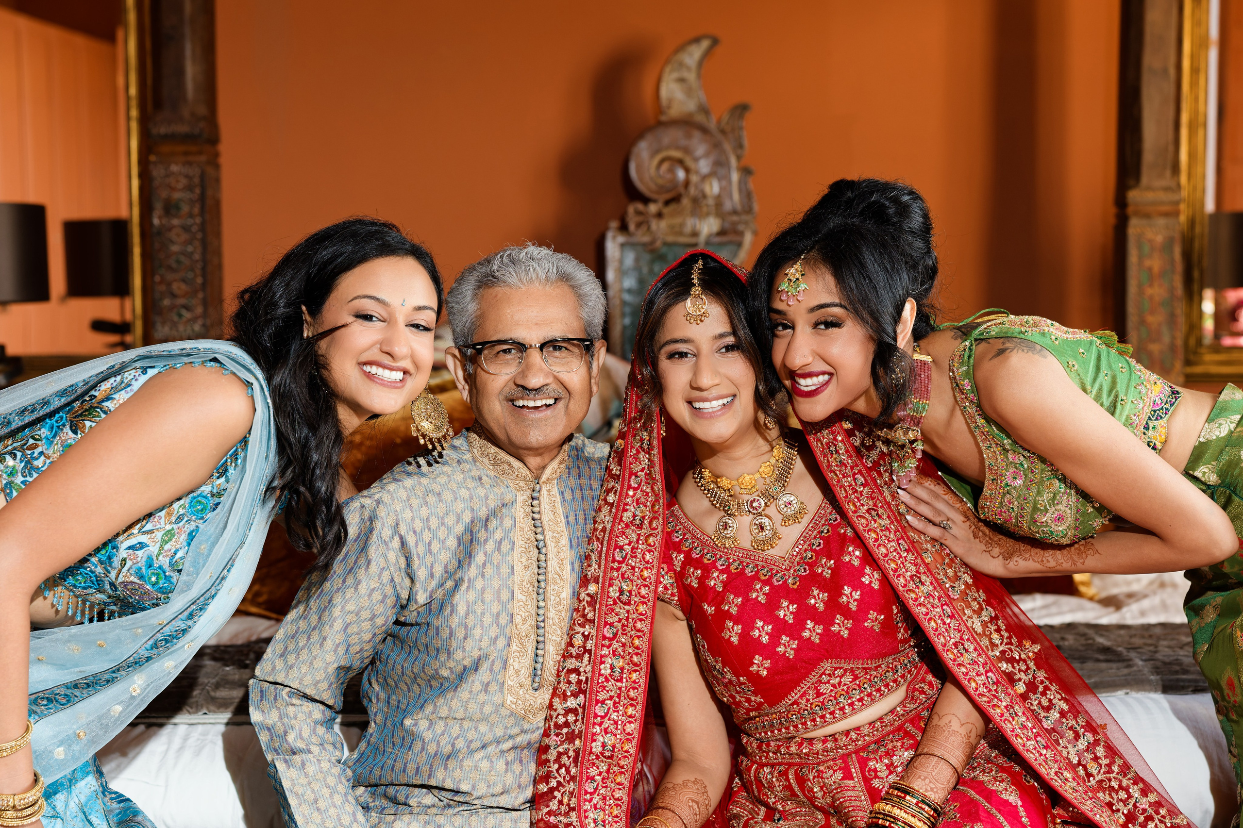 Indian wedding at Gran Villa Rosa, Barcelona