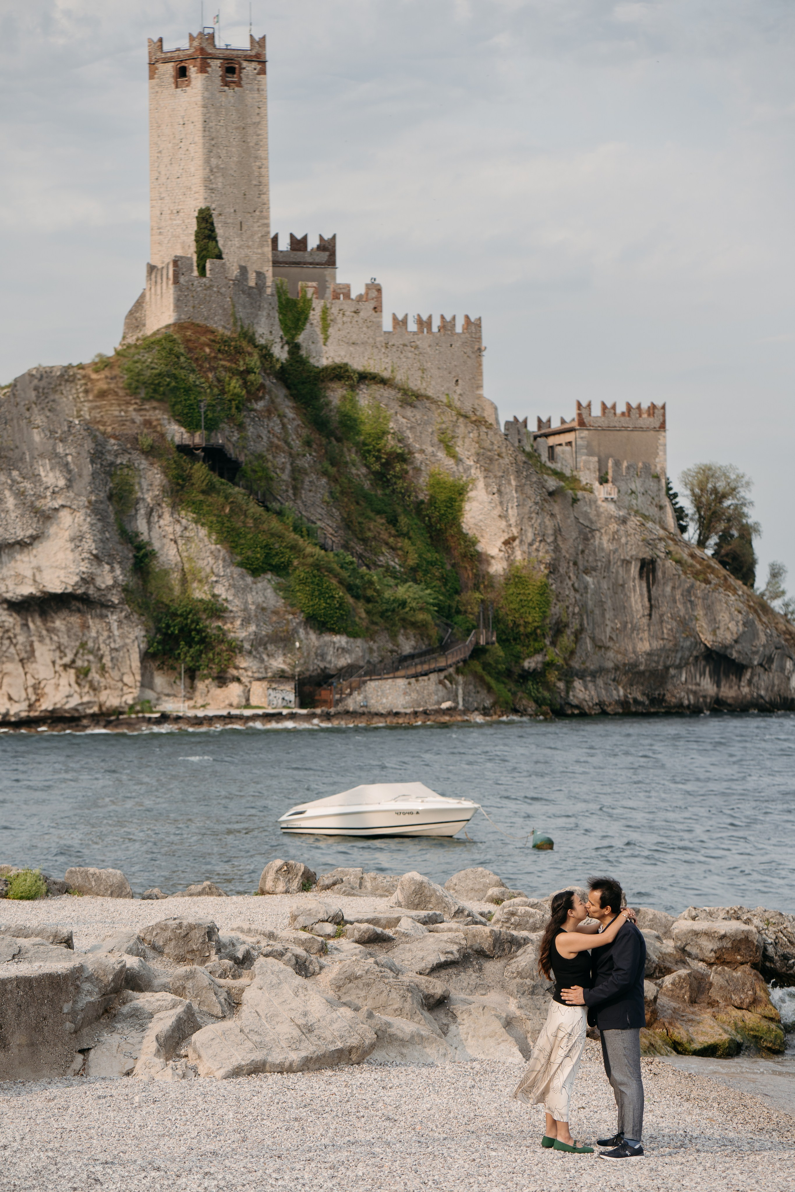 E & M (Malcesine, Lake Garda, Italy). Marriage Proposal Photographer in Verona, Lake Garda and Dolomites| Diana Fedrigo