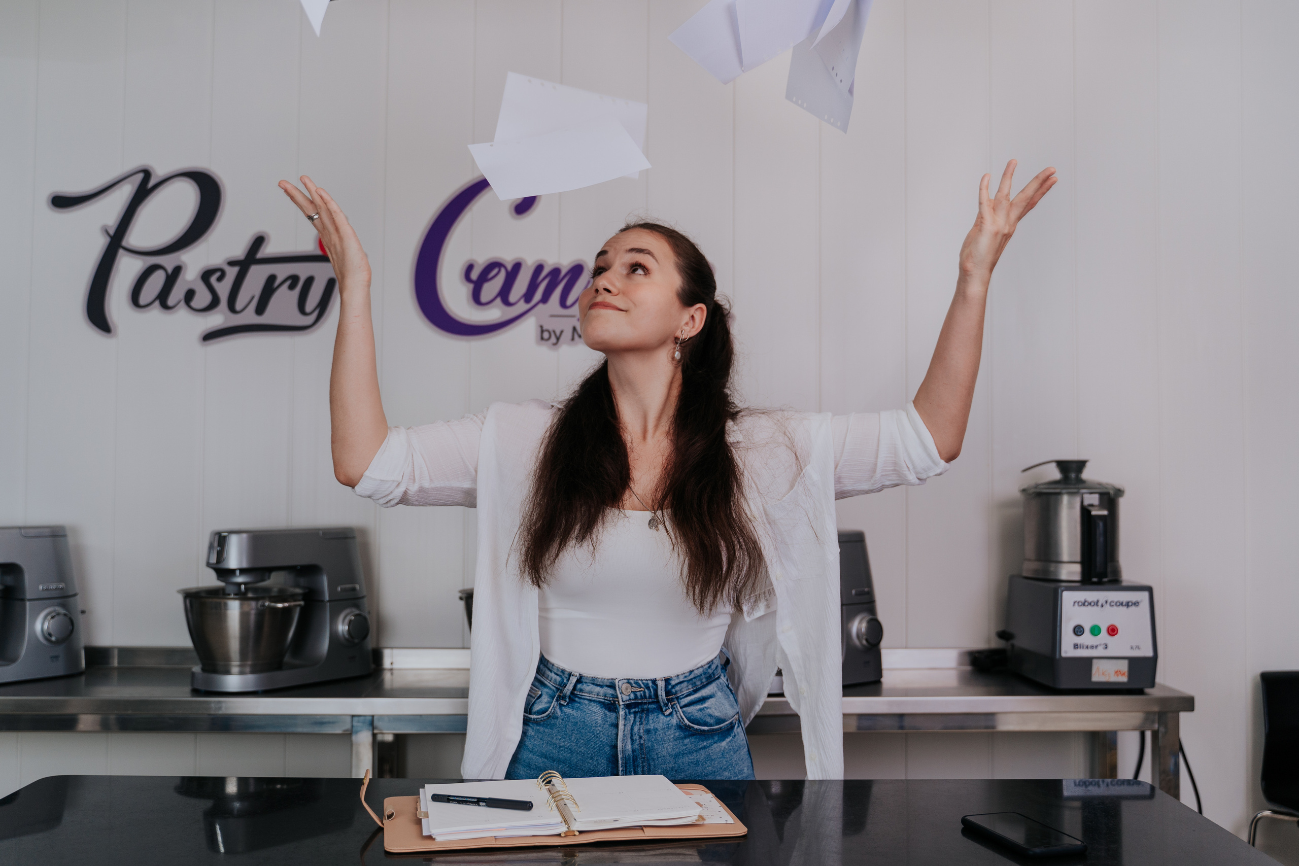 Maria Selyanina Pastry Campus online school. Barcelona Brand Photographer and Videographer Oxana Dia