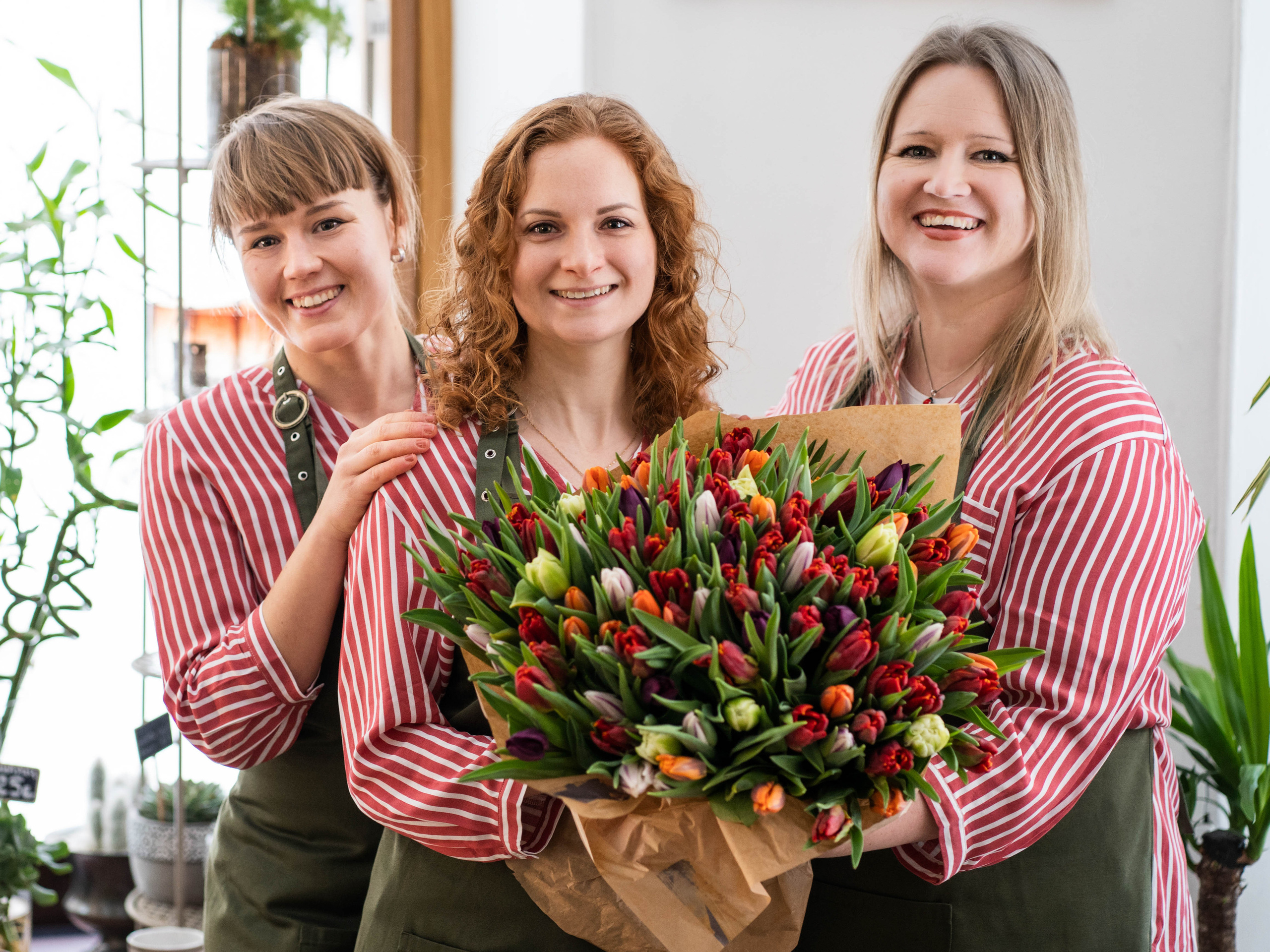 Madonna Kukkat flowershop brand photoshoot. Oxana Dia Business and Brand Photography and Videography in Barcelona