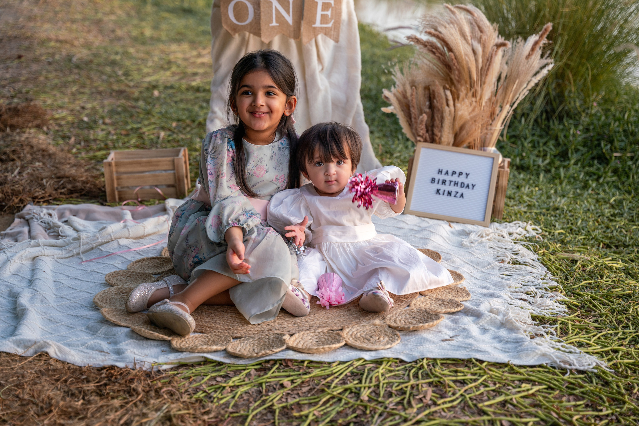 Little sister turns 1!. Angela Iakovleva — Family Photographer in Dubai