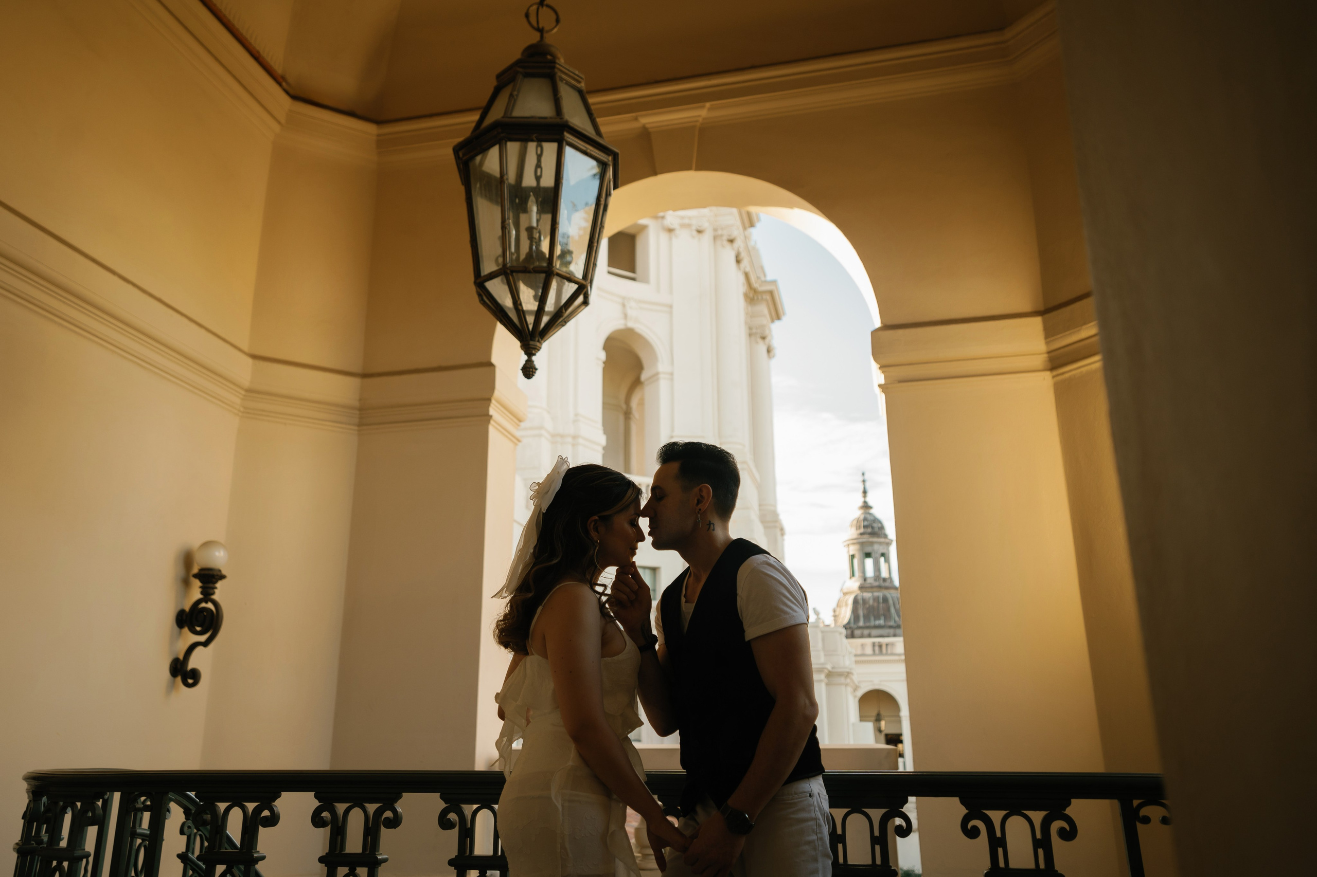 Pasadena City Hall Engagement Photoshoot, California. Wedding Photography & Videography Team in California, Los Angeles, San Francisco, San Diego and Travel
