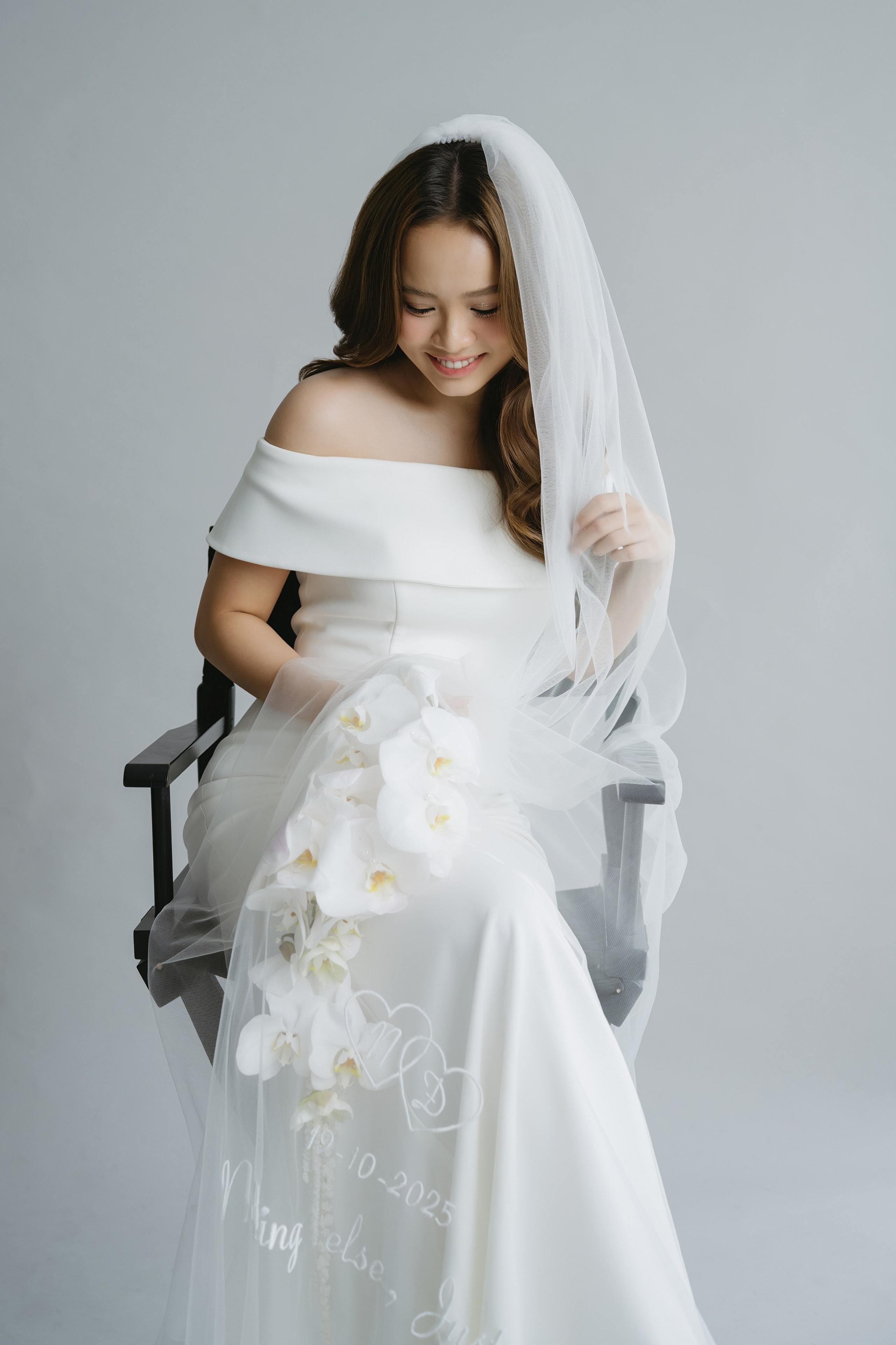 DANG & NGHI wedding photoshoot in studio. Anns wedding photography