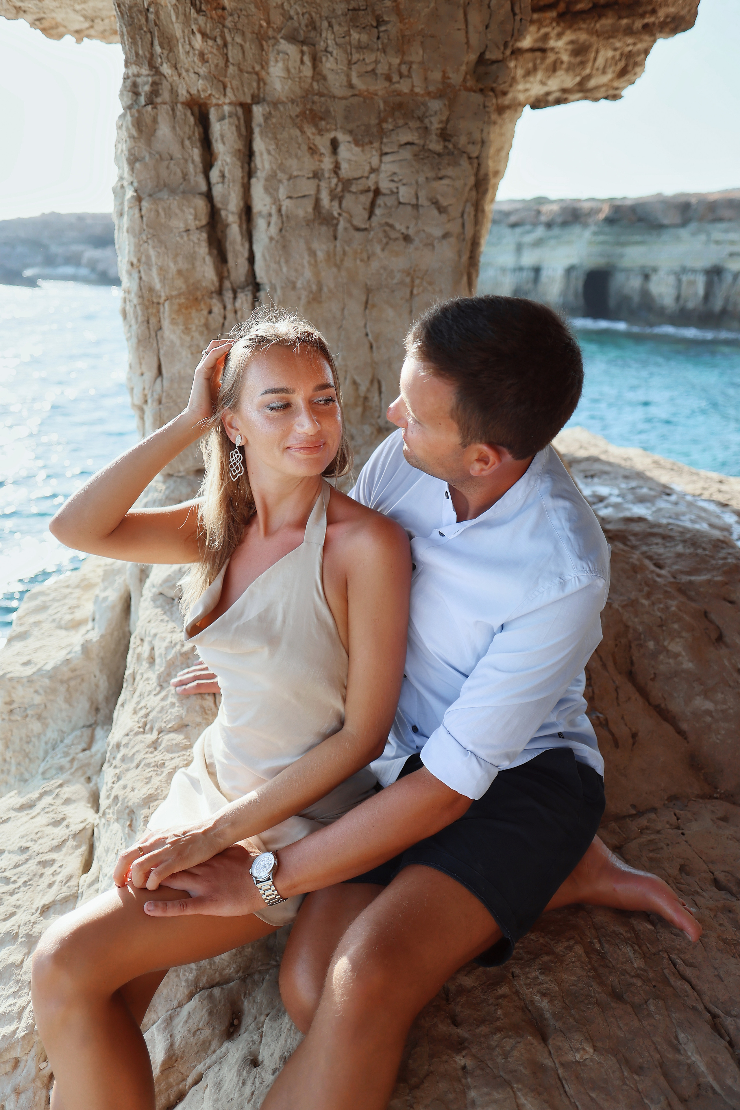 Love story, Ayia Napa. July, 2022. Home