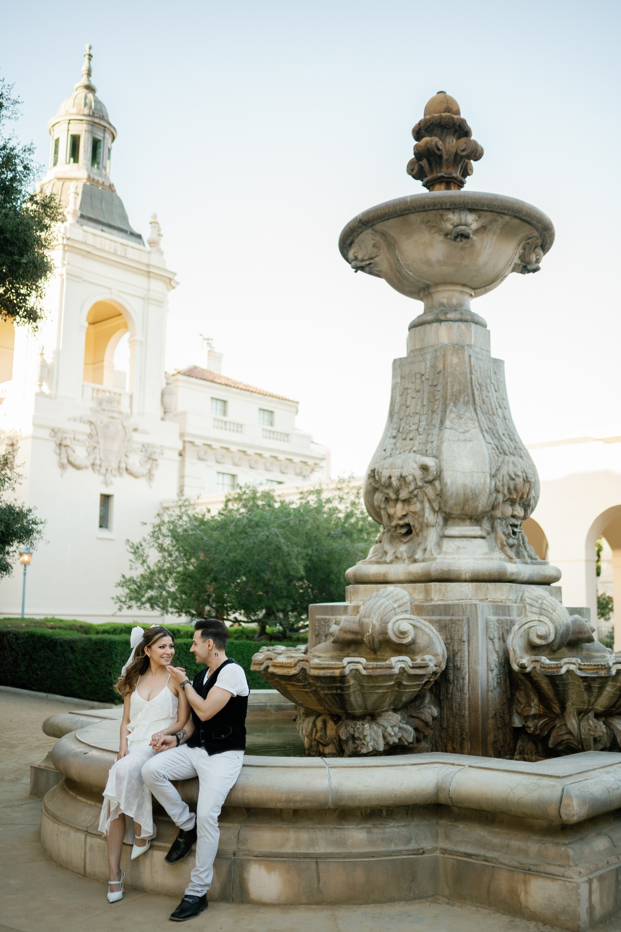 Pasadena City Hall Engagement Photoshoot, California. Wedding Photography & Videography Team in California, Los Angeles, San Francisco, San Diego and Travel