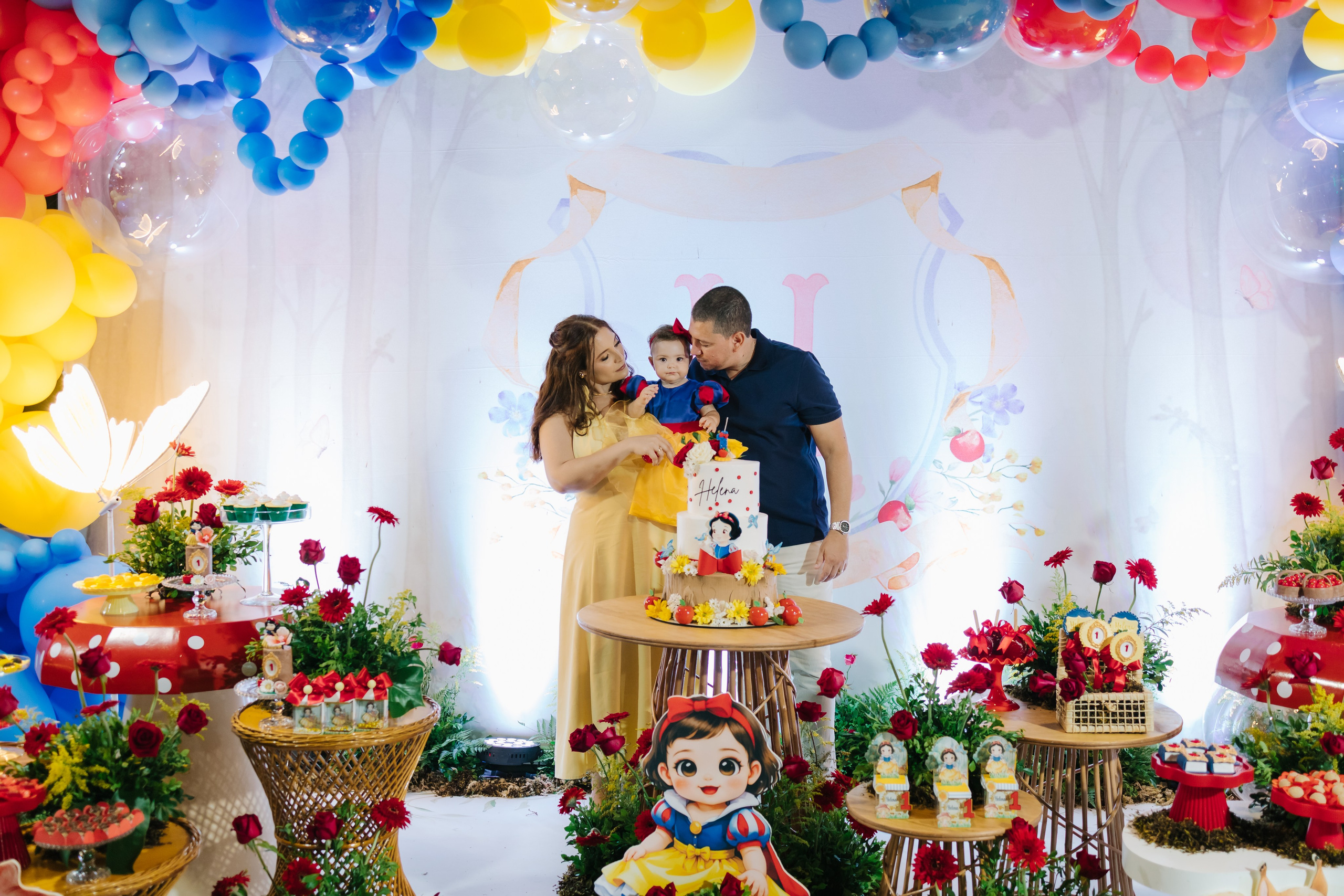 Helena — 1 ano. Fotógrafo Richard Silvestre — Casamentos na Bahia