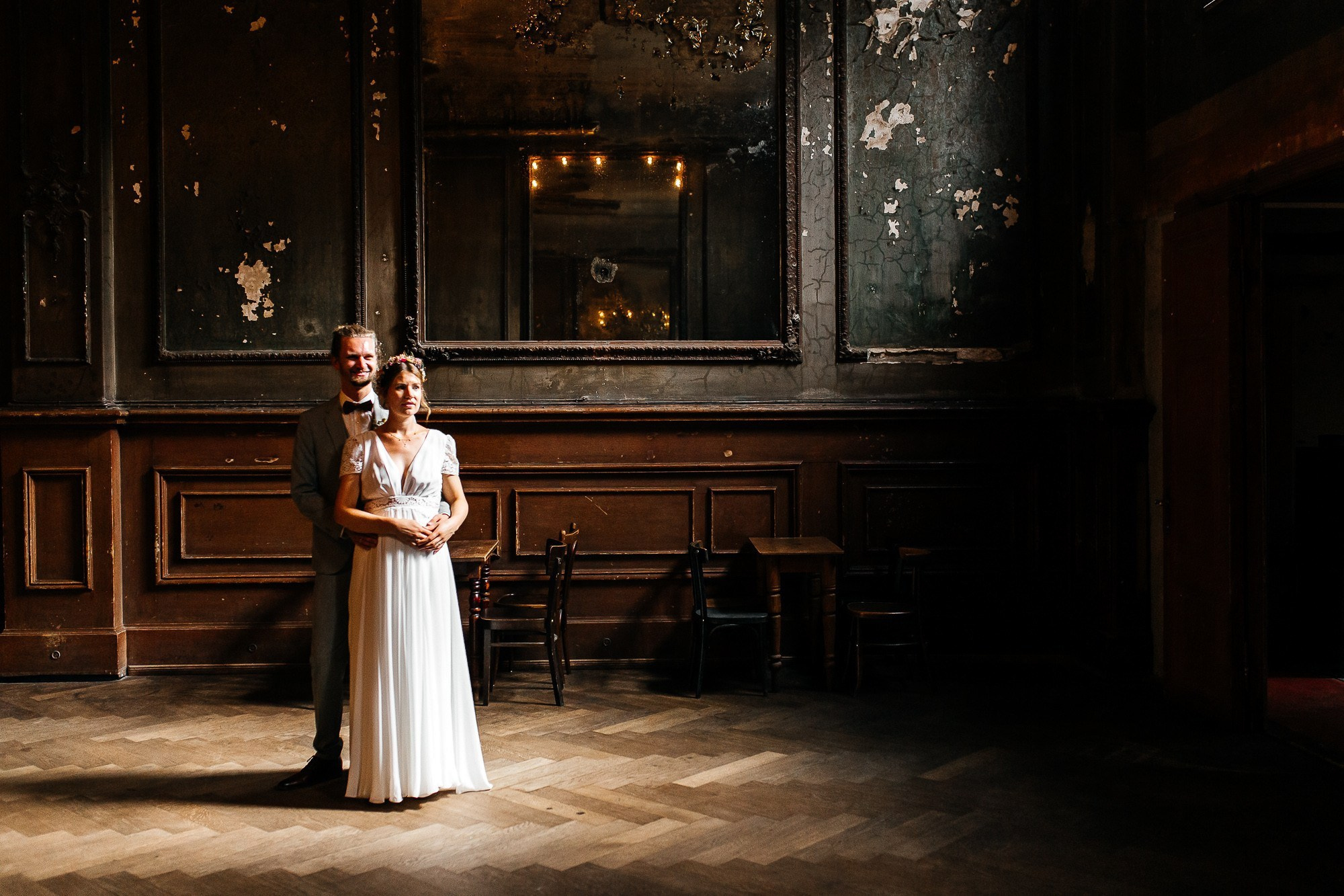 Magische Momente im Clärchens Ballhaus. Hochzeitsfotografie in Berlin Nataliia Schütze