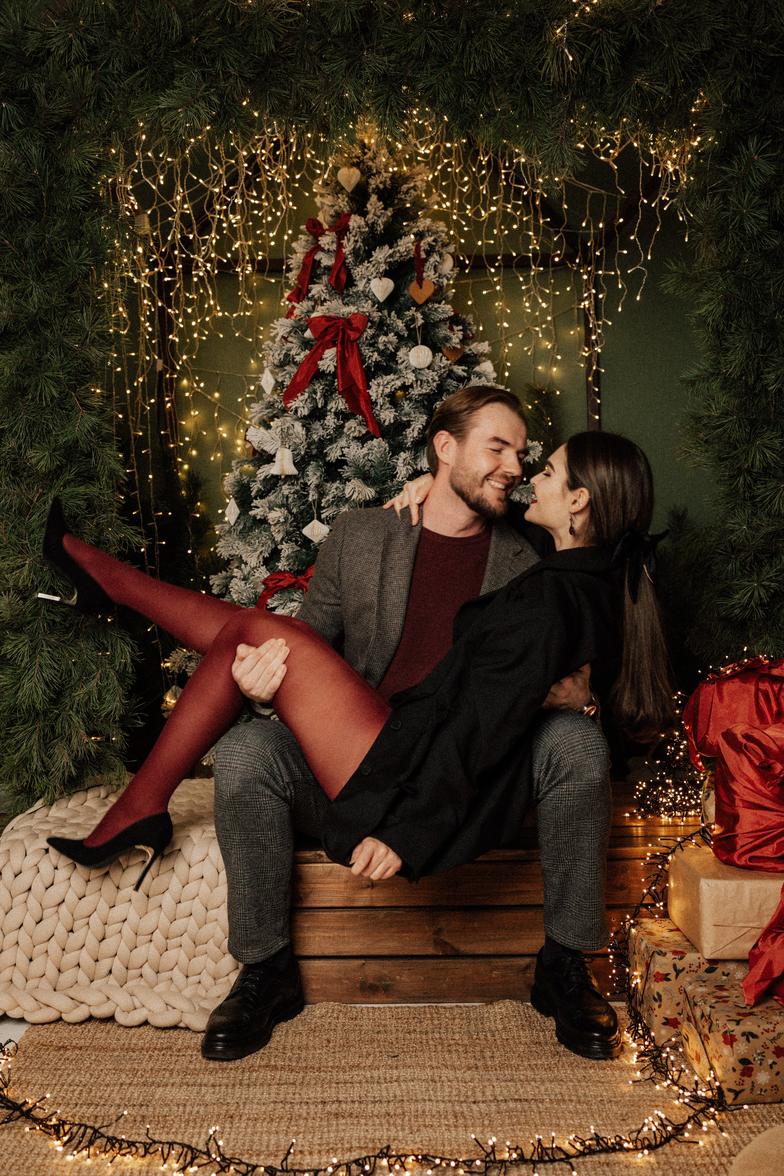 Christmas photoshoot. Destination wedding and fashion photographer in Riga Igor Davidovich