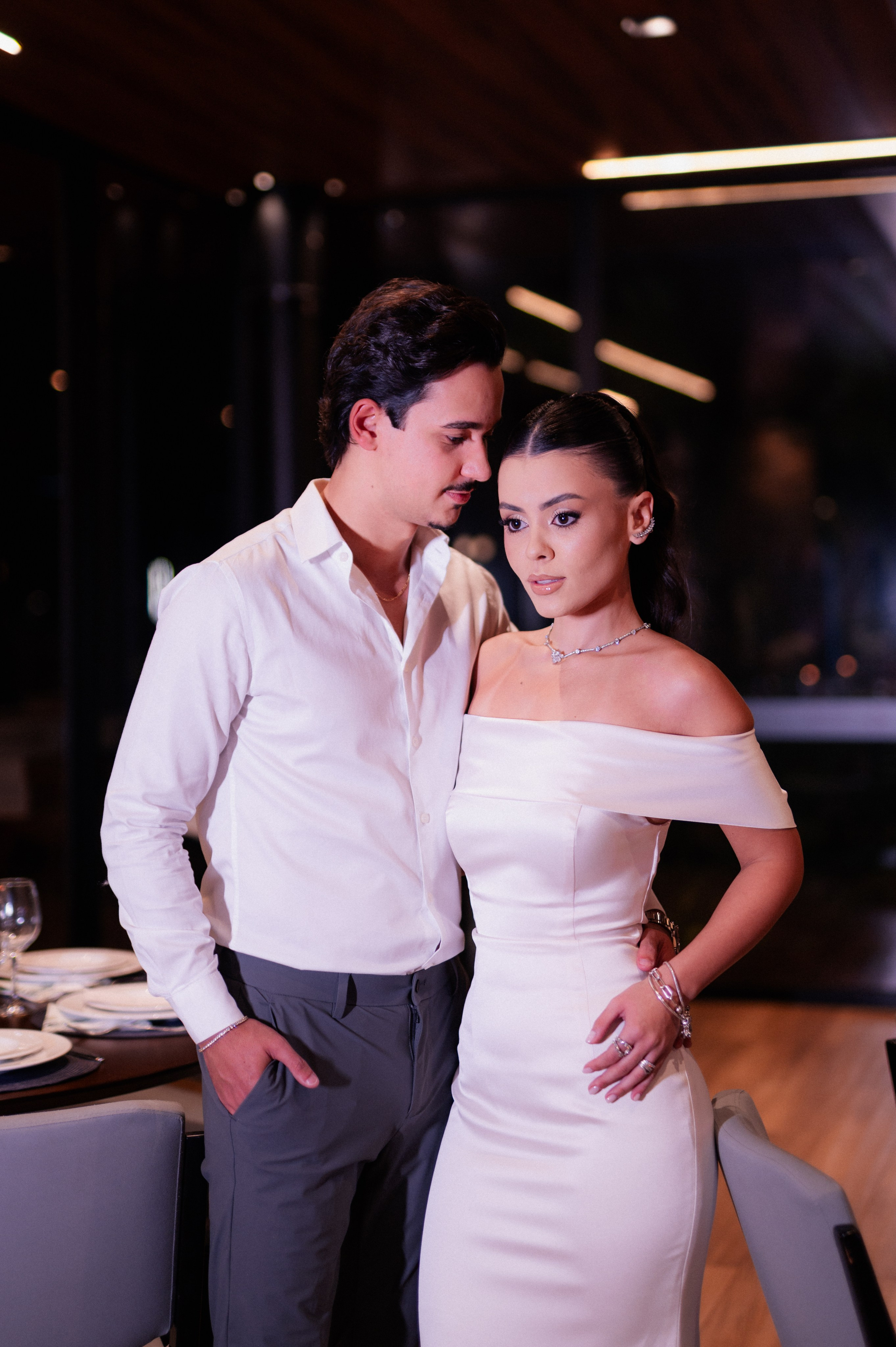 Jantar de Padrinhos em Campo Mourão • Giovana e Felipe. Barizon Fotografia | Fotógrafo de Casamentos, Ensaios e Eventos | Paraná