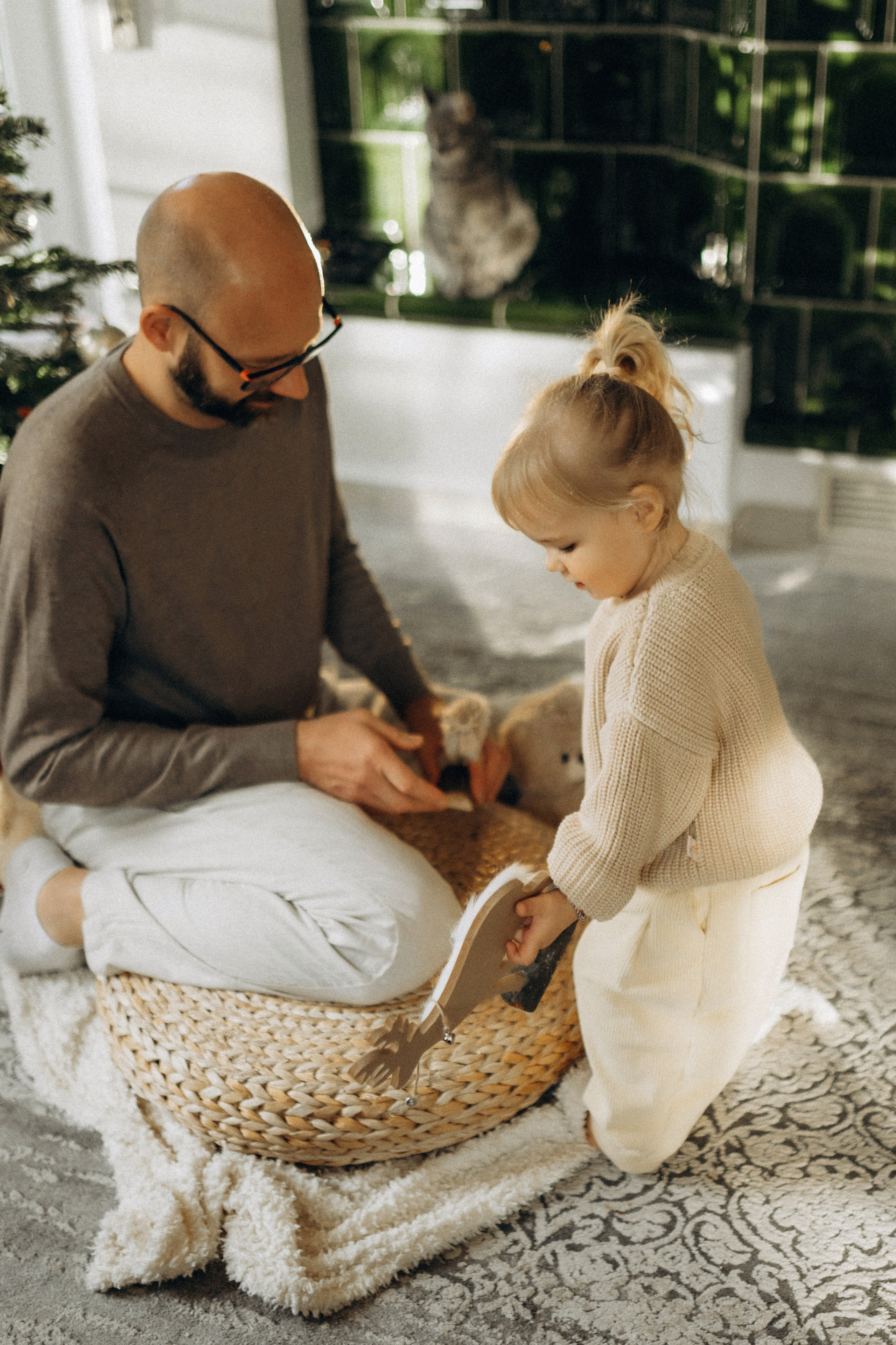 Новогодняя домашяя фотосессия. Семейный фотограф Лейпциг, Германия