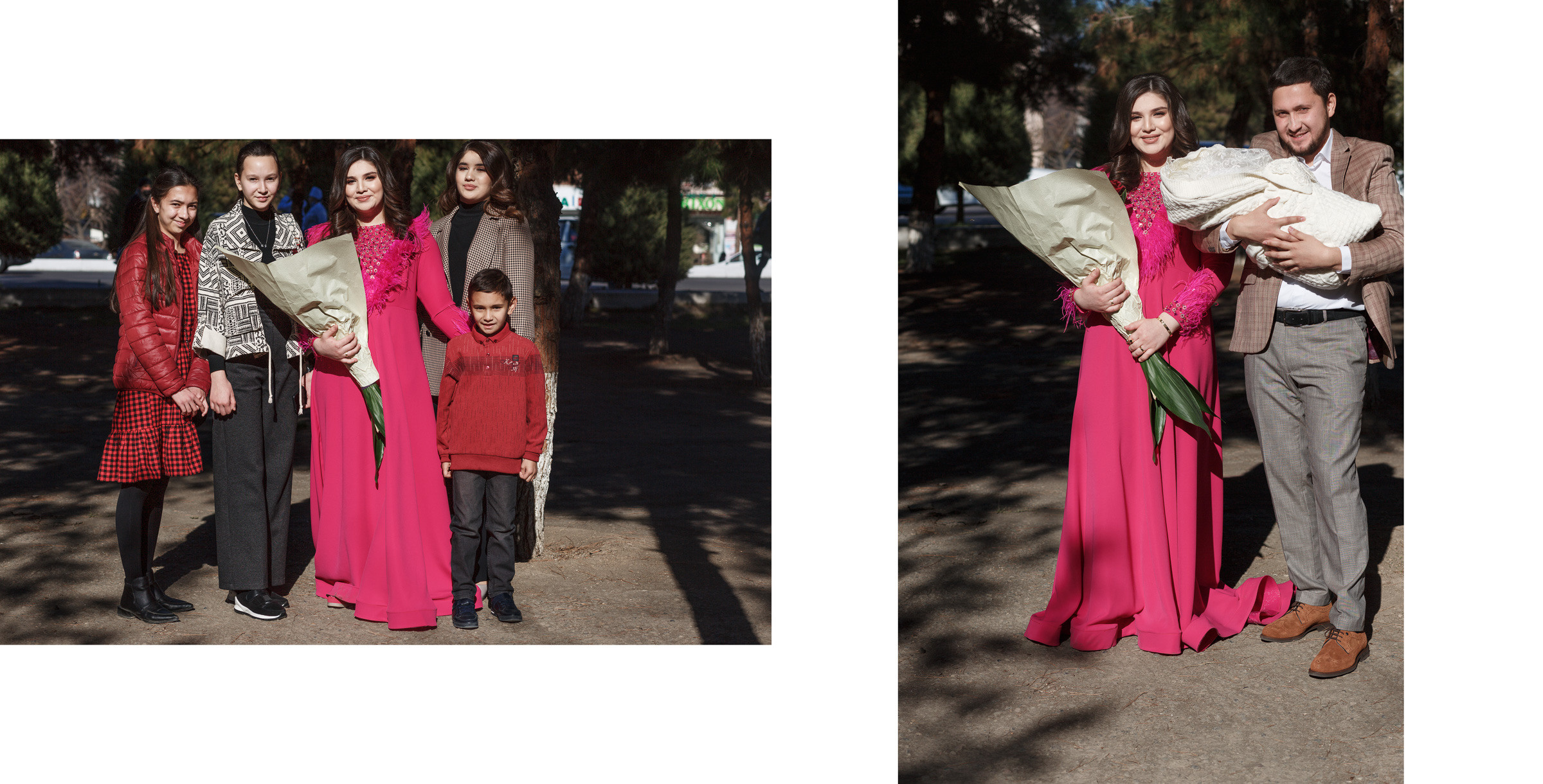 Выписка из роддома в Ташкенте, Узбекистан