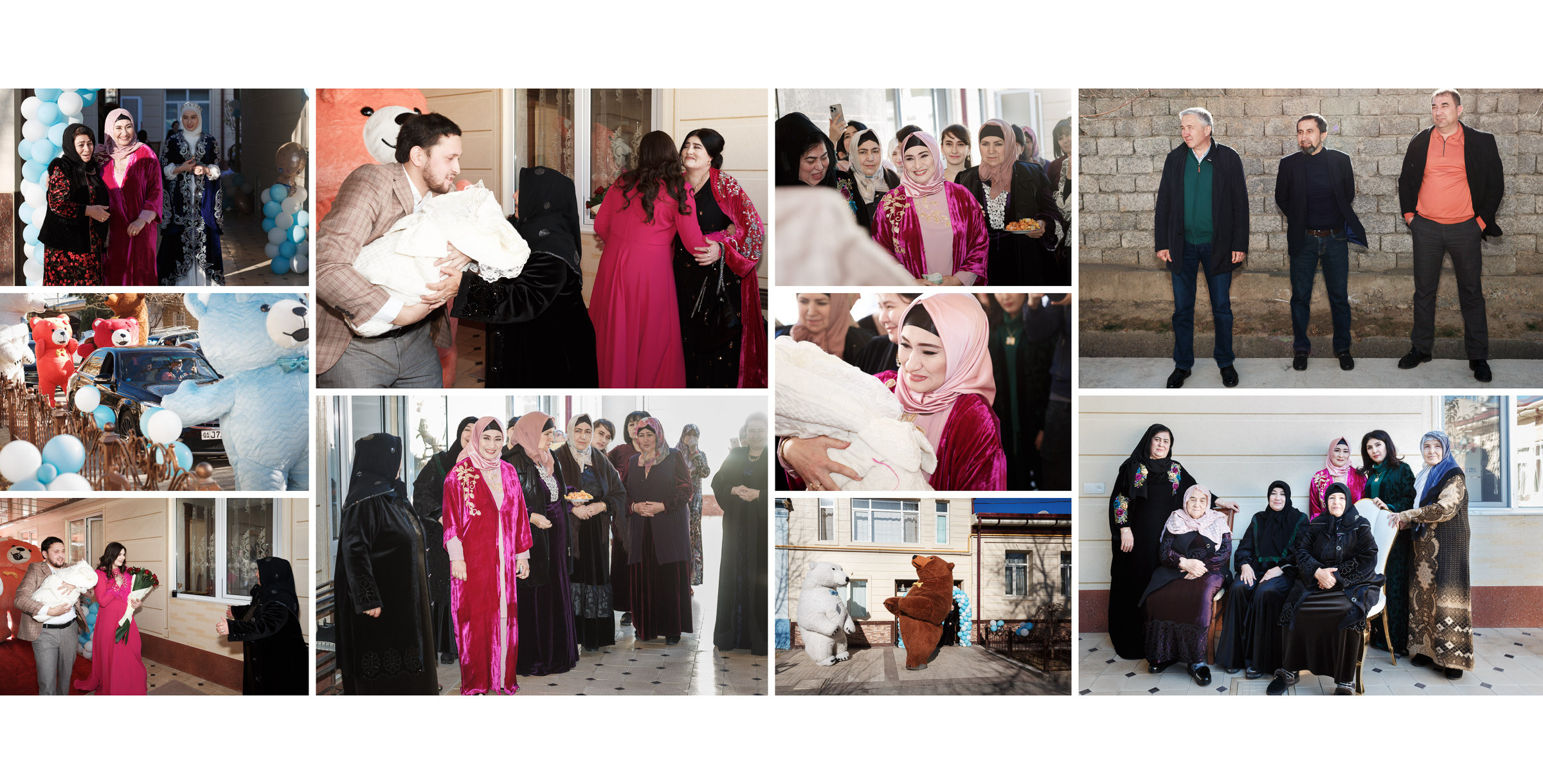 Выписка из роддома в Ташкенте, Узбекистан