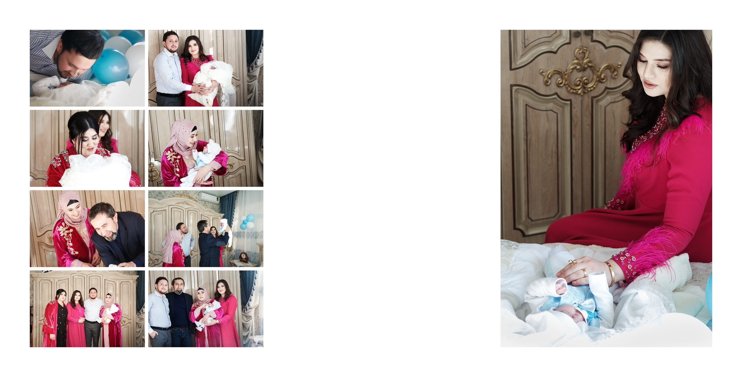 Выписка из роддома в Ташкенте, Узбекистан