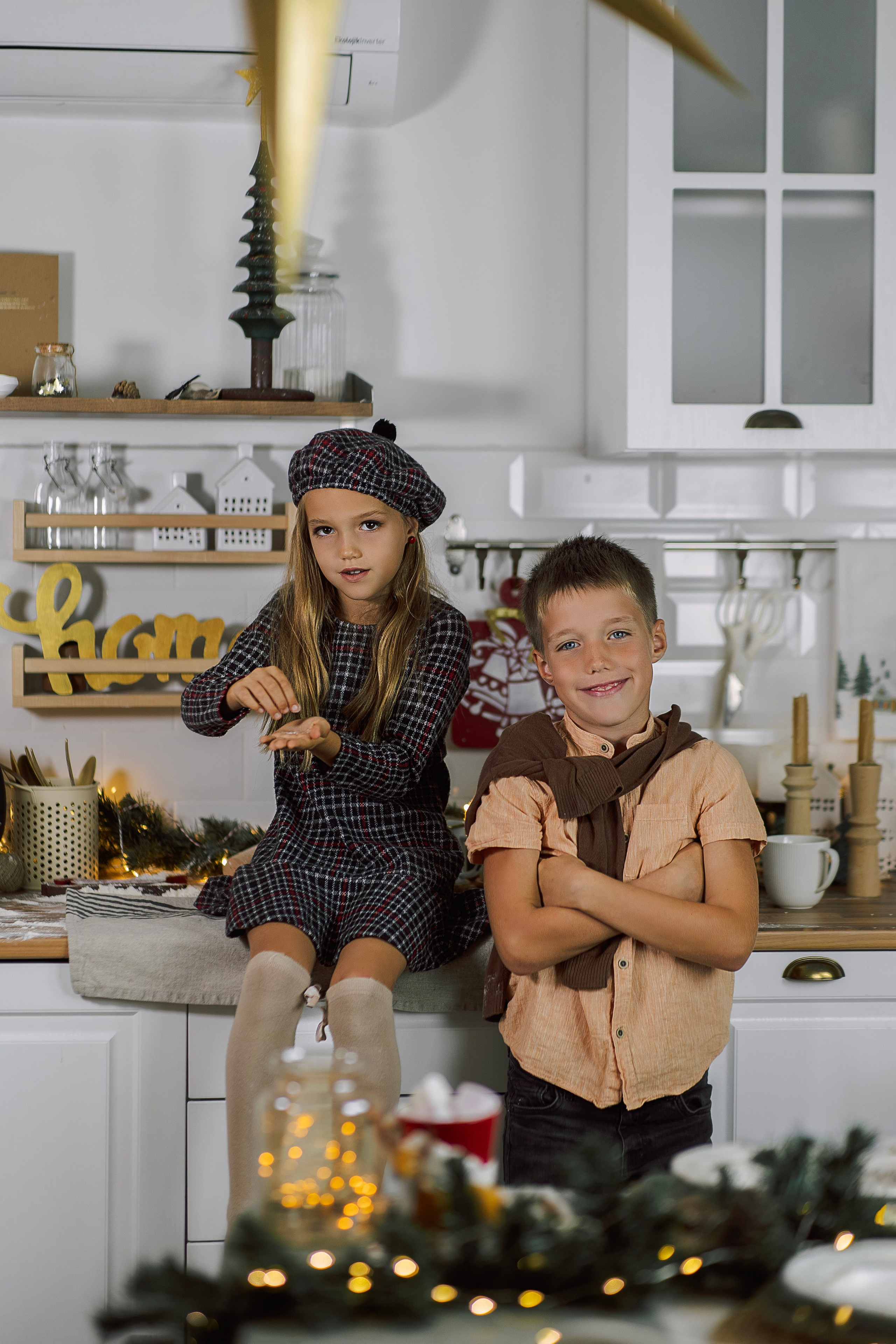 Новогодняя семейная фотосессия. Фотограф в Алании в Турции, Аланья, Сиде, Белек, Анталия, Кемер, Конаклы, Окурджалар. Фотосъемки в Алании. Фотосессия в Алания.Алсу Девели