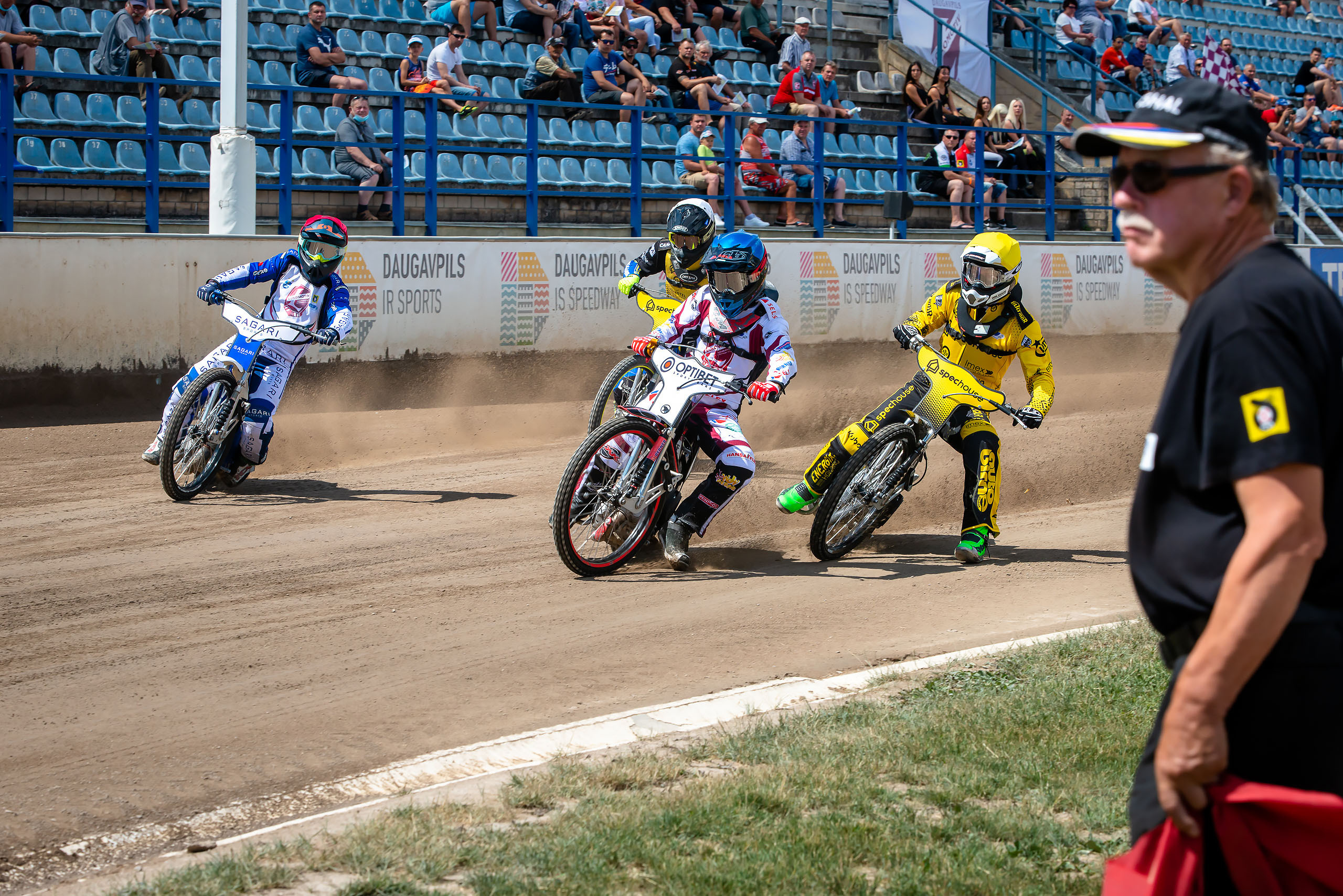 Optibet Lokomotiv Daugavpils 55 — 34 SpecHouse PSŻ Poznań / 2021-07-04. Fotogrāfs Romualds Rubenis un Artemijs Stašāns