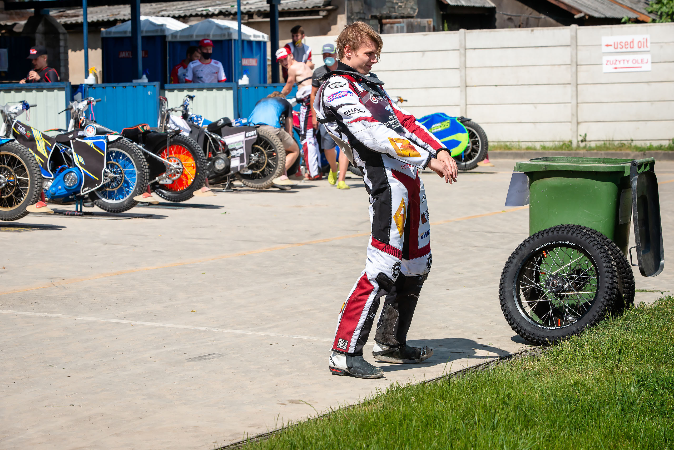 FIM Speedway U21 World Championship Qualifying Round 1 / 2021-06-12. Fotogrāfs Romualds Rubenis un Artemijs Stašāns