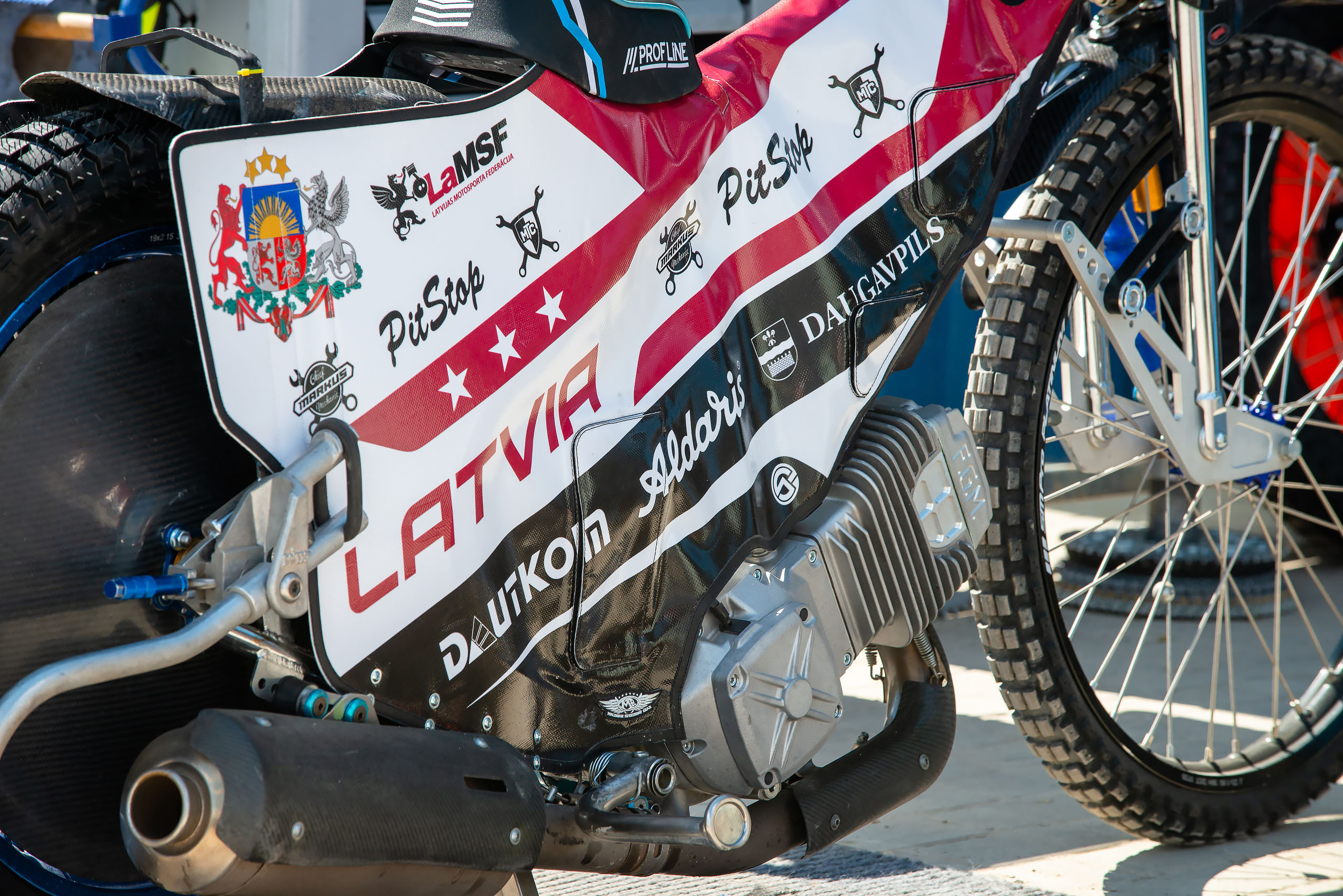 FIM Speedway U21 World Championship Qualifying Round 1 / 2021-06-12. Fotogrāfs Romualds Rubenis un Artemijs Stašāns