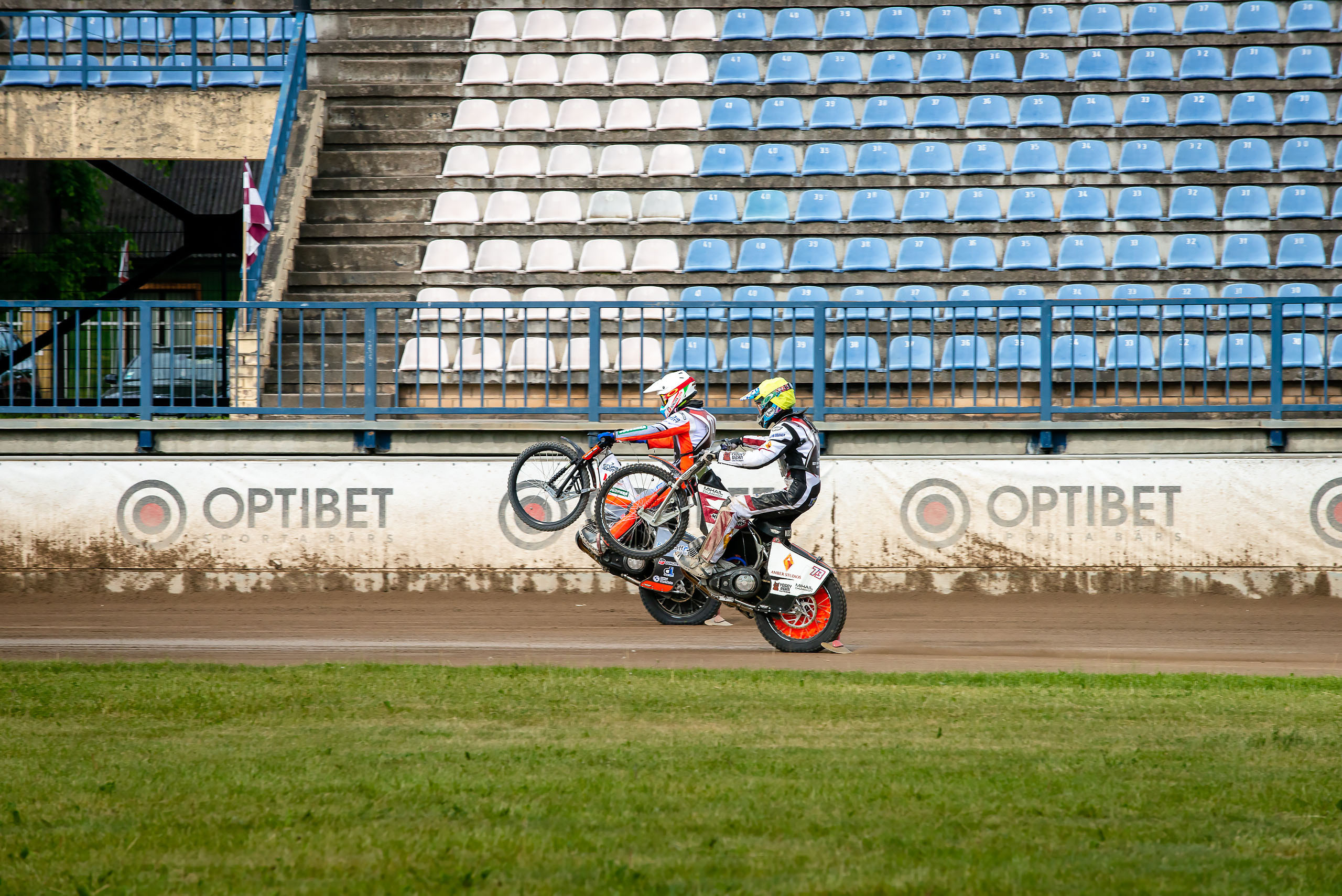FIM Speedway U21 World Championship Qualifying Round 1 / 2021-06-12. Fotogrāfs Romualds Rubenis un Artemijs Stašāns