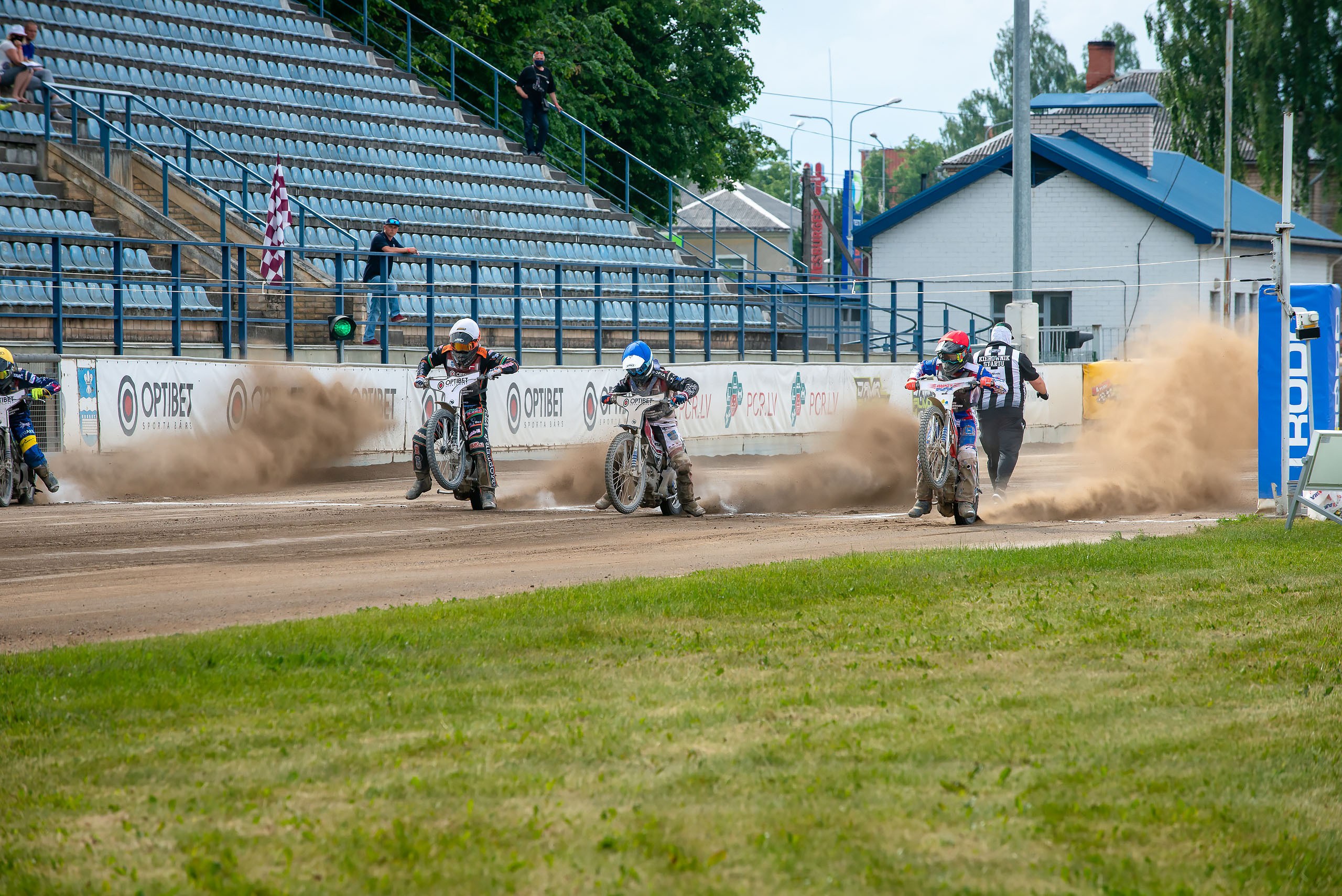FIM Speedway U21 World Championship Qualifying Round 1 / 2021-06-12. Fotogrāfs Romualds Rubenis un Artemijs Stašāns