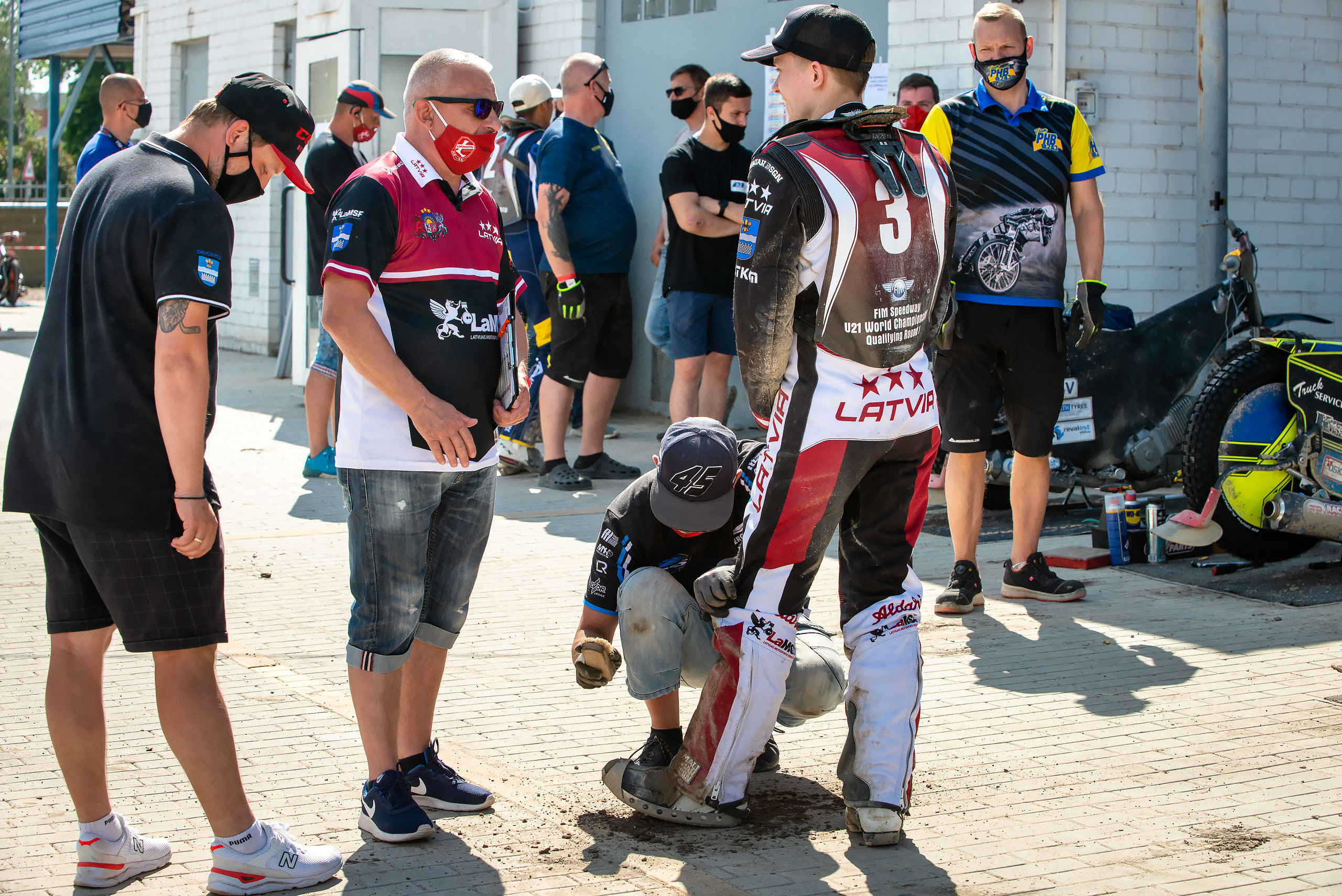FIM Speedway U21 World Championship Qualifying Round 1 / 2021-06-12. Fotogrāfs Romualds Rubenis un Artemijs Stašāns