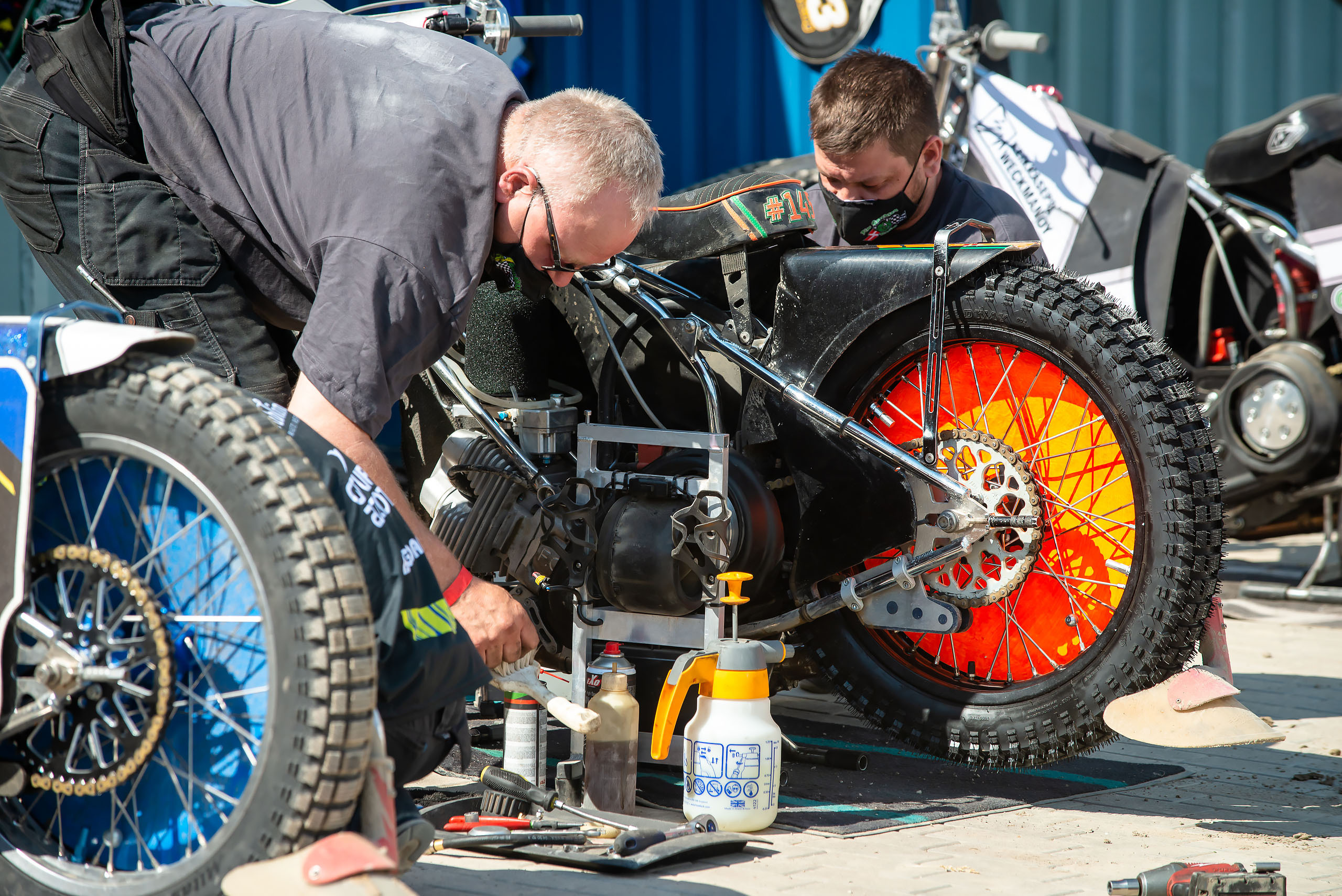FIM Speedway U21 World Championship Qualifying Round 1 / 2021-06-12. Fotogrāfs Romualds Rubenis un Artemijs Stašāns