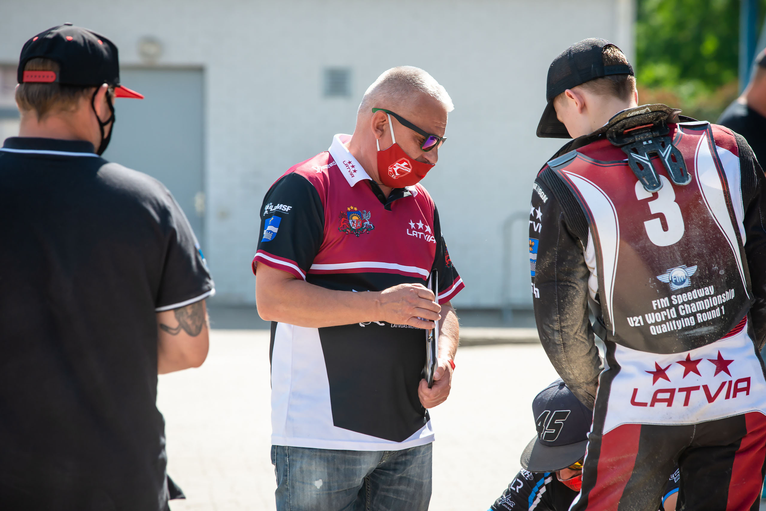 FIM Speedway U21 World Championship Qualifying Round 1 / 2021-06-12. Fotogrāfs Romualds Rubenis un Artemijs Stašāns
