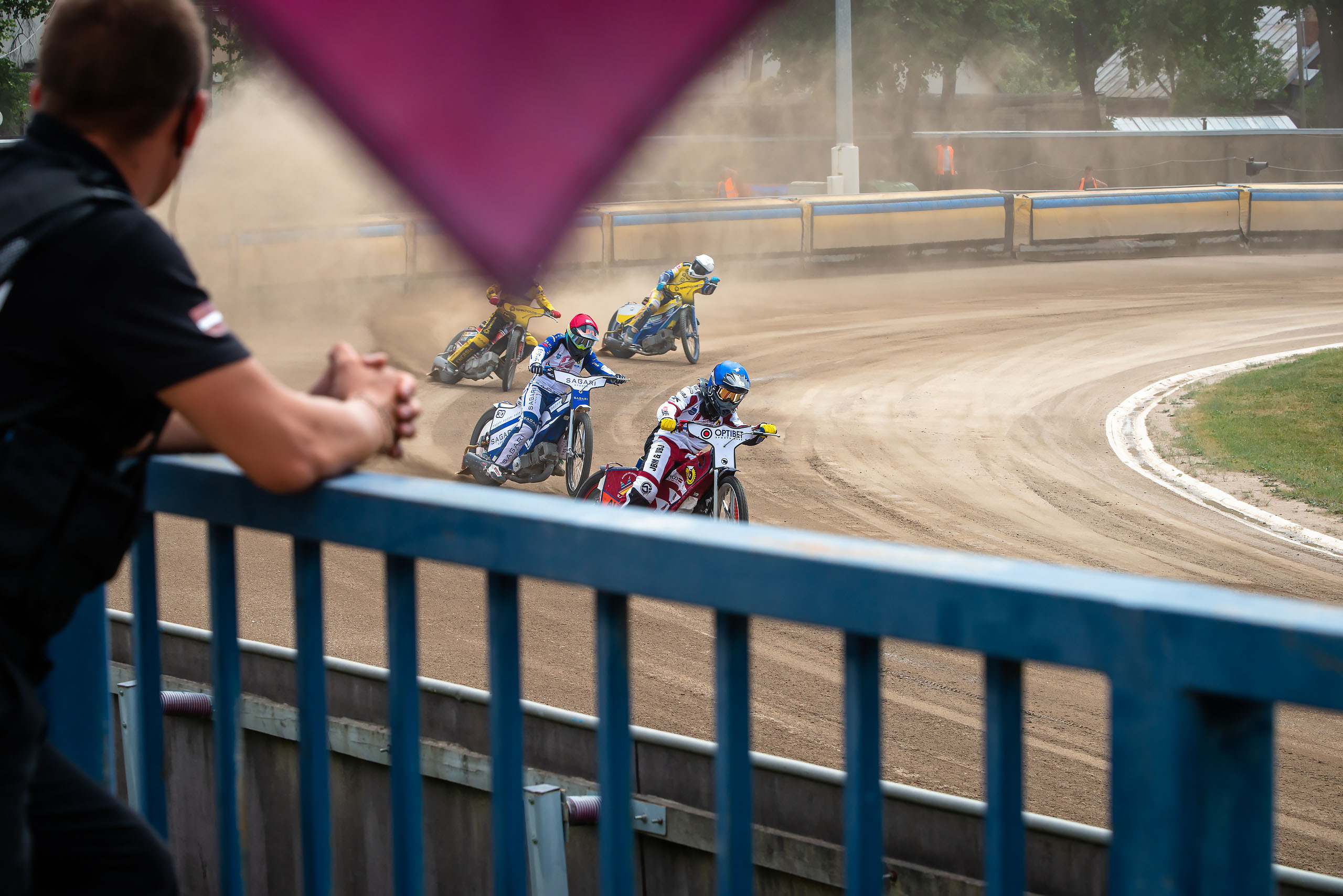 Optibet Lokomotiv Daugavpils 55 — 34 SpecHouse PSŻ Poznań / 2021-07-04. Fotogrāfs Romualds Rubenis un Artemijs Stašāns