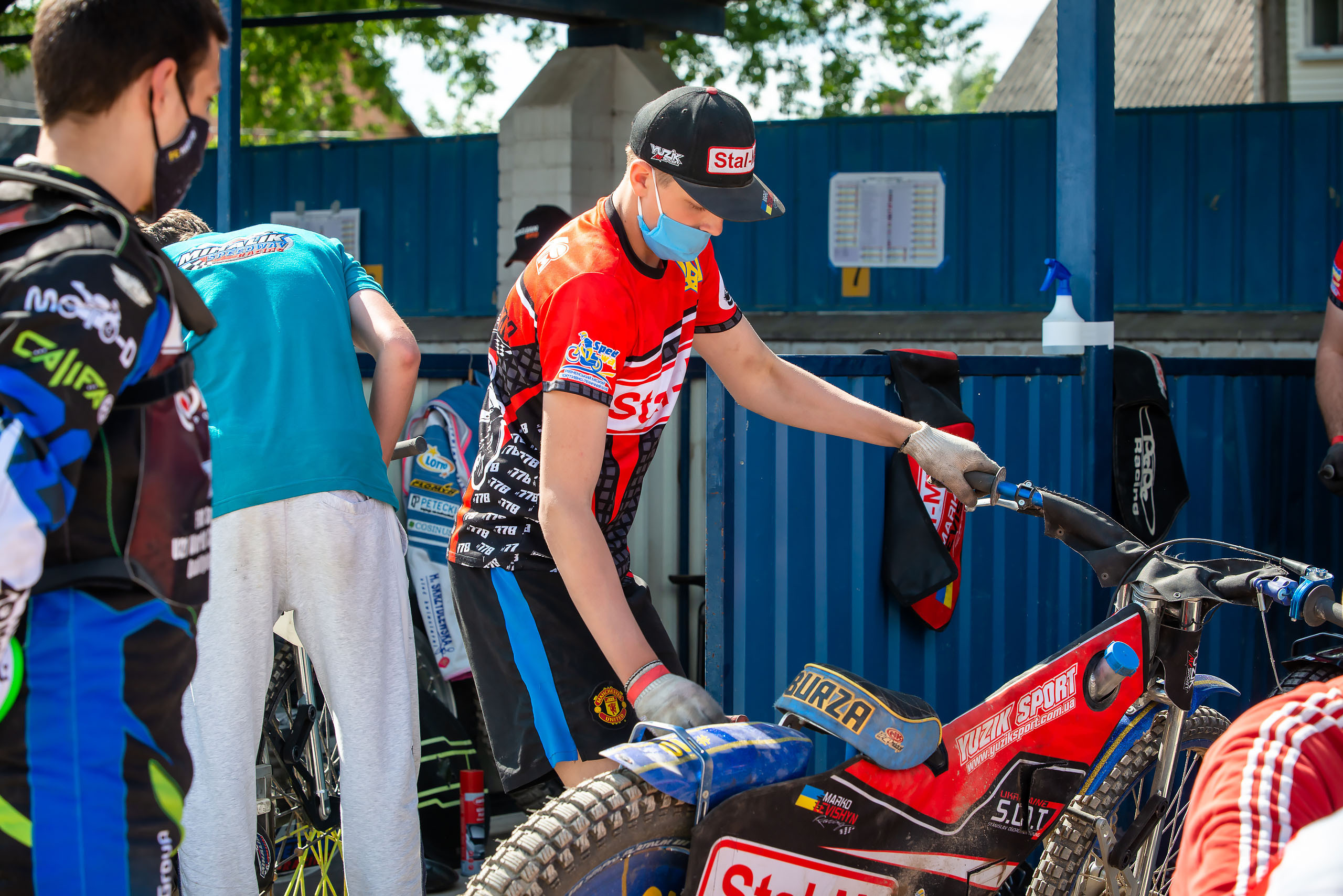 FIM Speedway U21 World Championship Qualifying Round 1 / 2021-06-12. Fotogrāfs Romualds Rubenis un Artemijs Stašāns