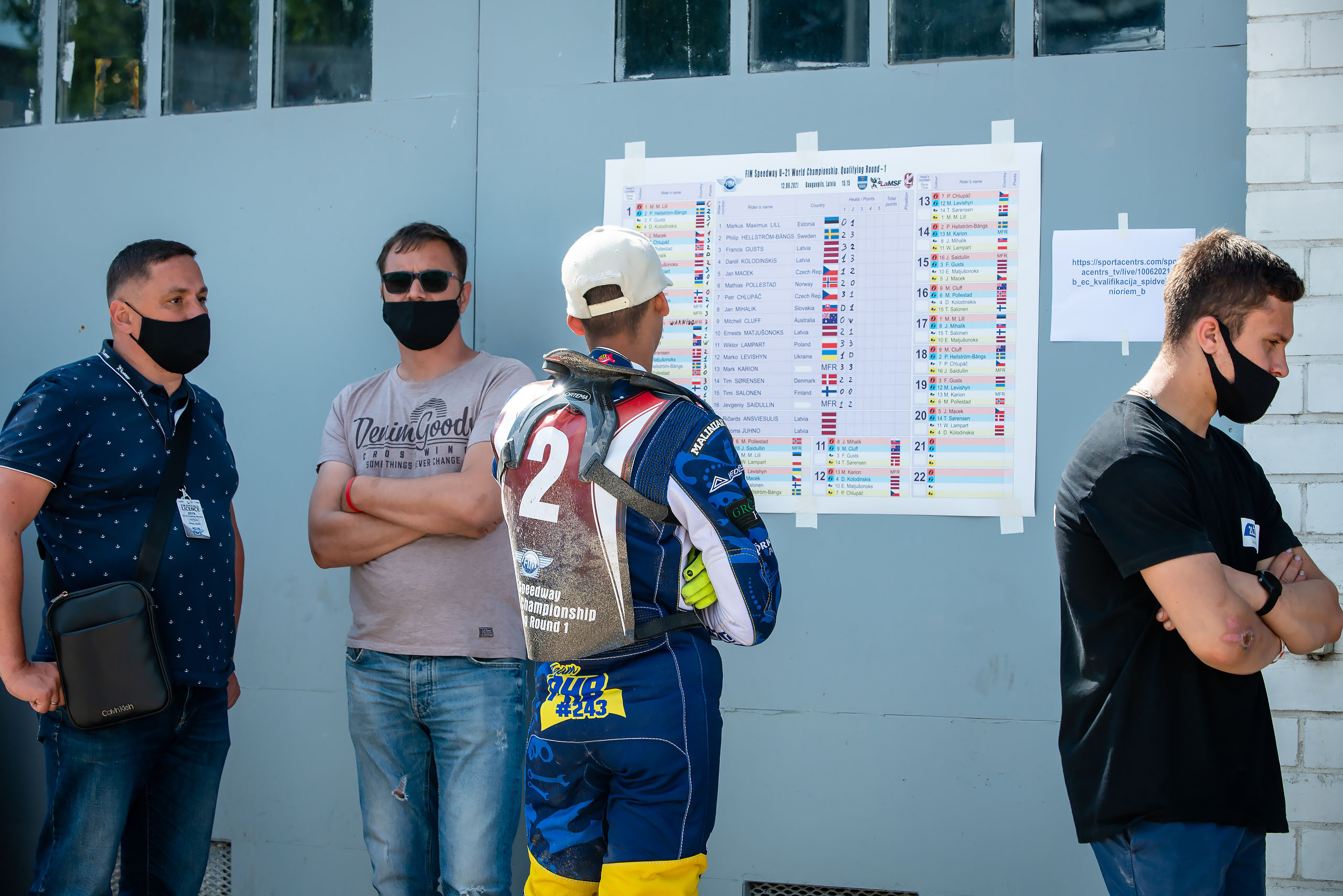 FIM Speedway U21 World Championship Qualifying Round 1 / 2021-06-12. Fotogrāfs Romualds Rubenis un Artemijs Stašāns