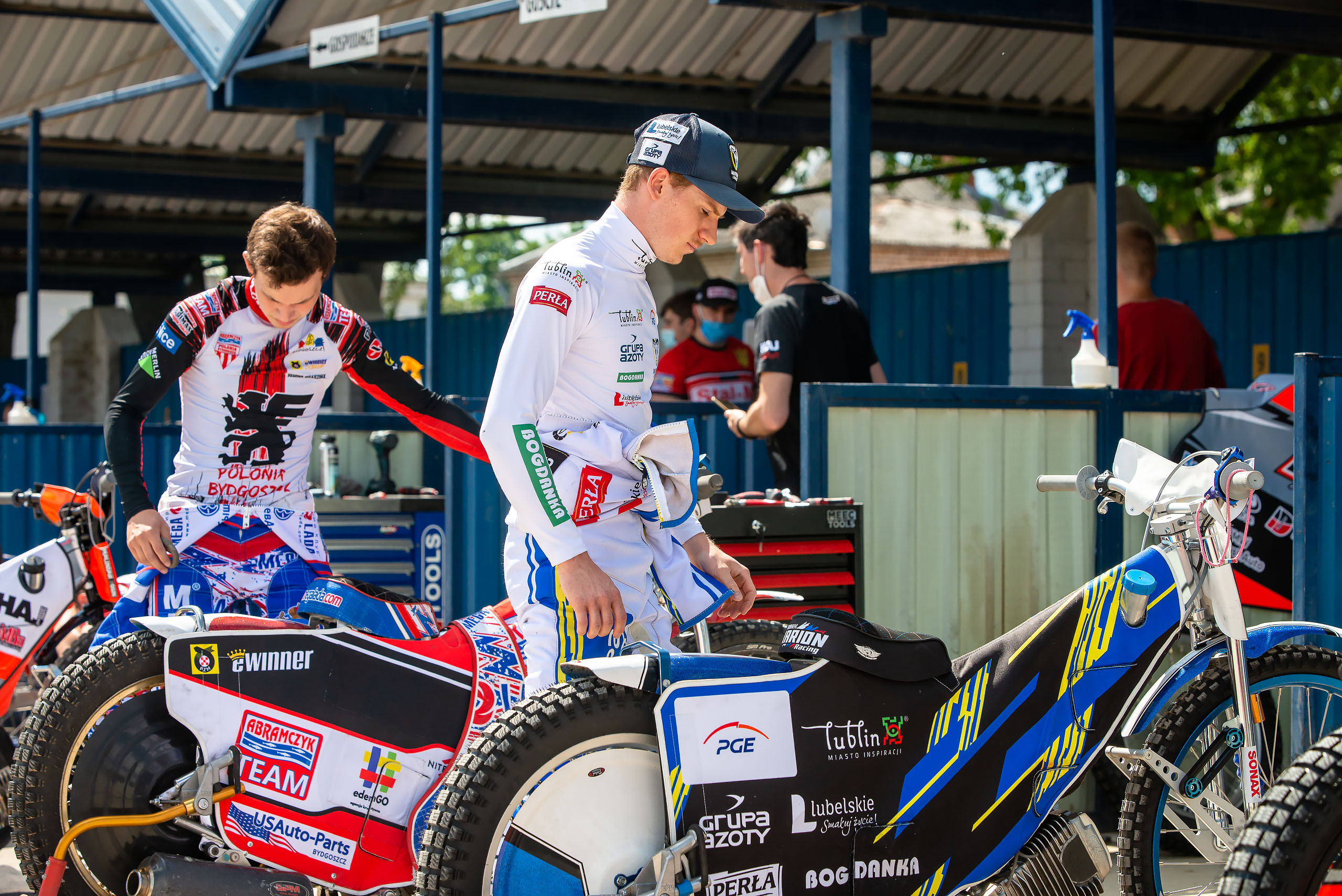 FIM Speedway U21 World Championship Qualifying Round 1 / 2021-06-12. Fotogrāfs Romualds Rubenis un Artemijs Stašāns