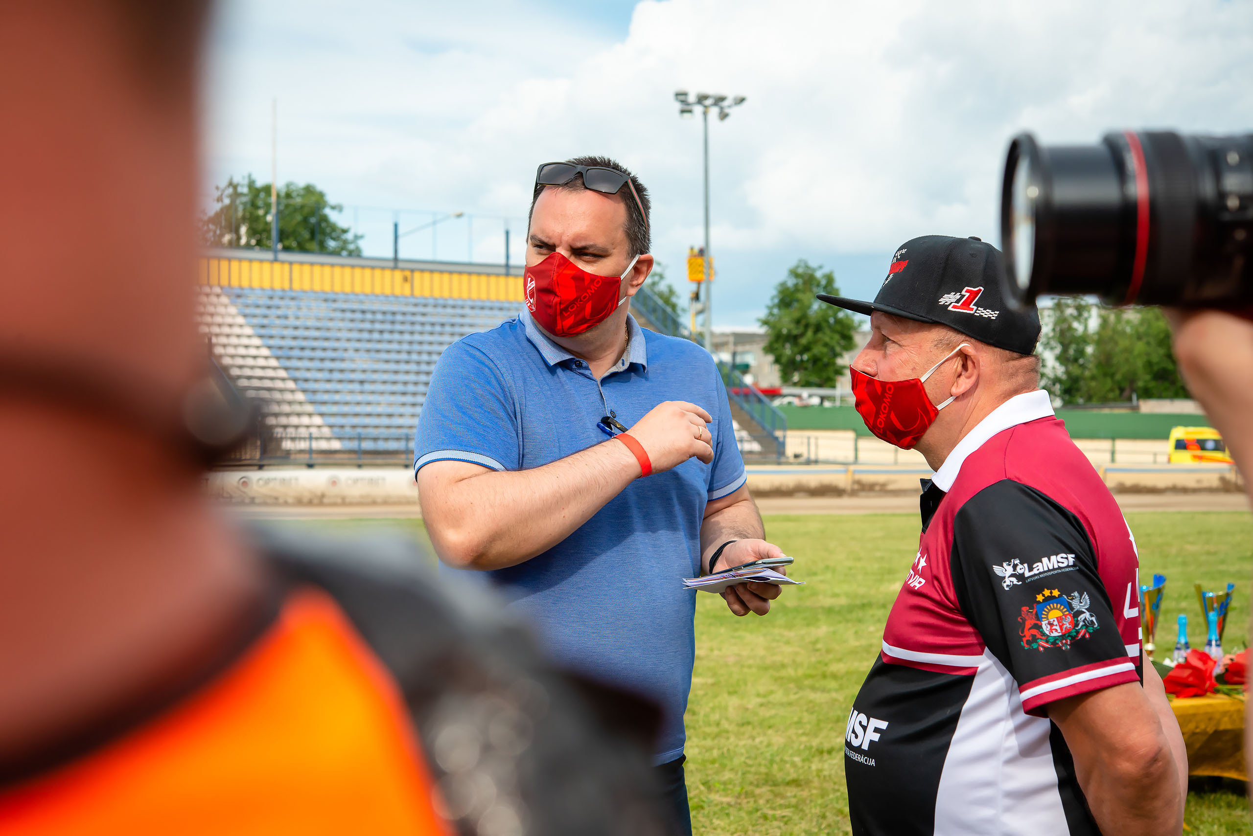 FIM Speedway U21 World Championship Qualifying Round 1 / 2021-06-12. Fotogrāfs Romualds Rubenis un Artemijs Stašāns