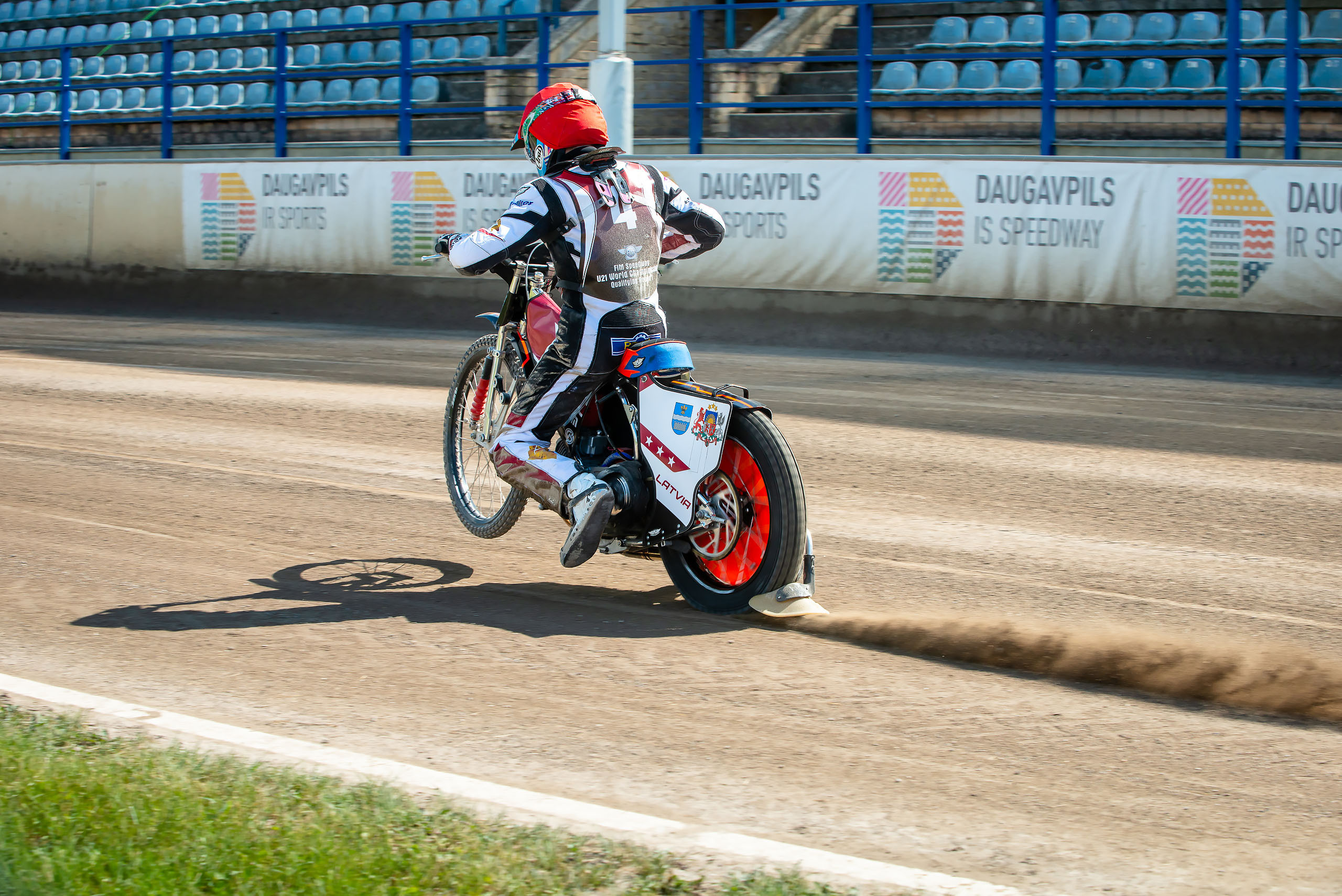 FIM Speedway U21 World Championship Qualifying Round 1 / 2021-06-12. Fotogrāfs Romualds Rubenis un Artemijs Stašāns