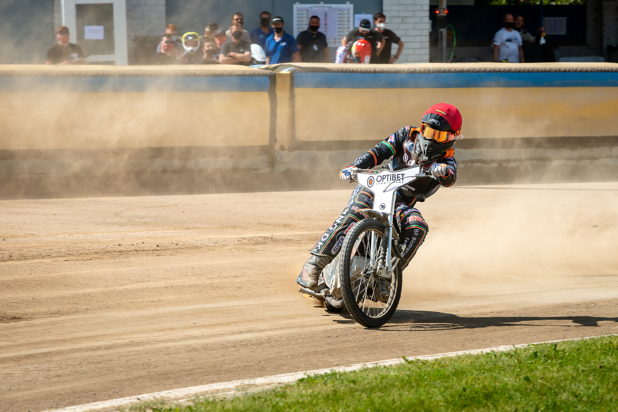 FIM Speedway U21 World Championship Qualifying Round 1 / 2021-06-12. Fotogrāfs Romualds Rubenis un Artemijs Stašāns